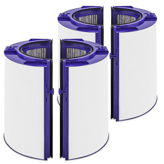 2 Pack Upgraded HP1 Filter Replacement For Dyson HP1 HP07 PH01 HP10 TP07 TP10 TP09 HP09 HP06 TP06 PH02 PH03 PH04-360° Combi Glass Pure Cool Hot Humidify Fan Filter & Activated Carbon 2-IN-1 Filter