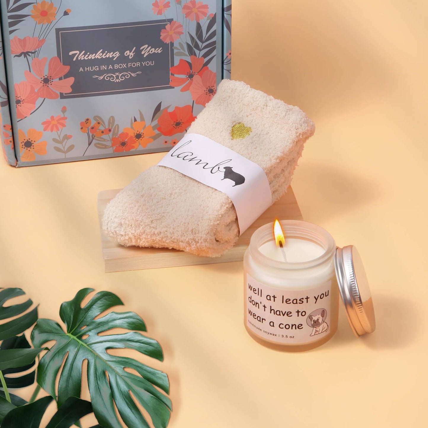 Get Well Gifts for Women-7 Pcs After Surgery Recovery Gifts for Teen Girl Man Mom Teenage, Funny Cheer Up Basket for Female, Feel Better Set for Sick Friend, Get Better Care Package, Encouragement Box