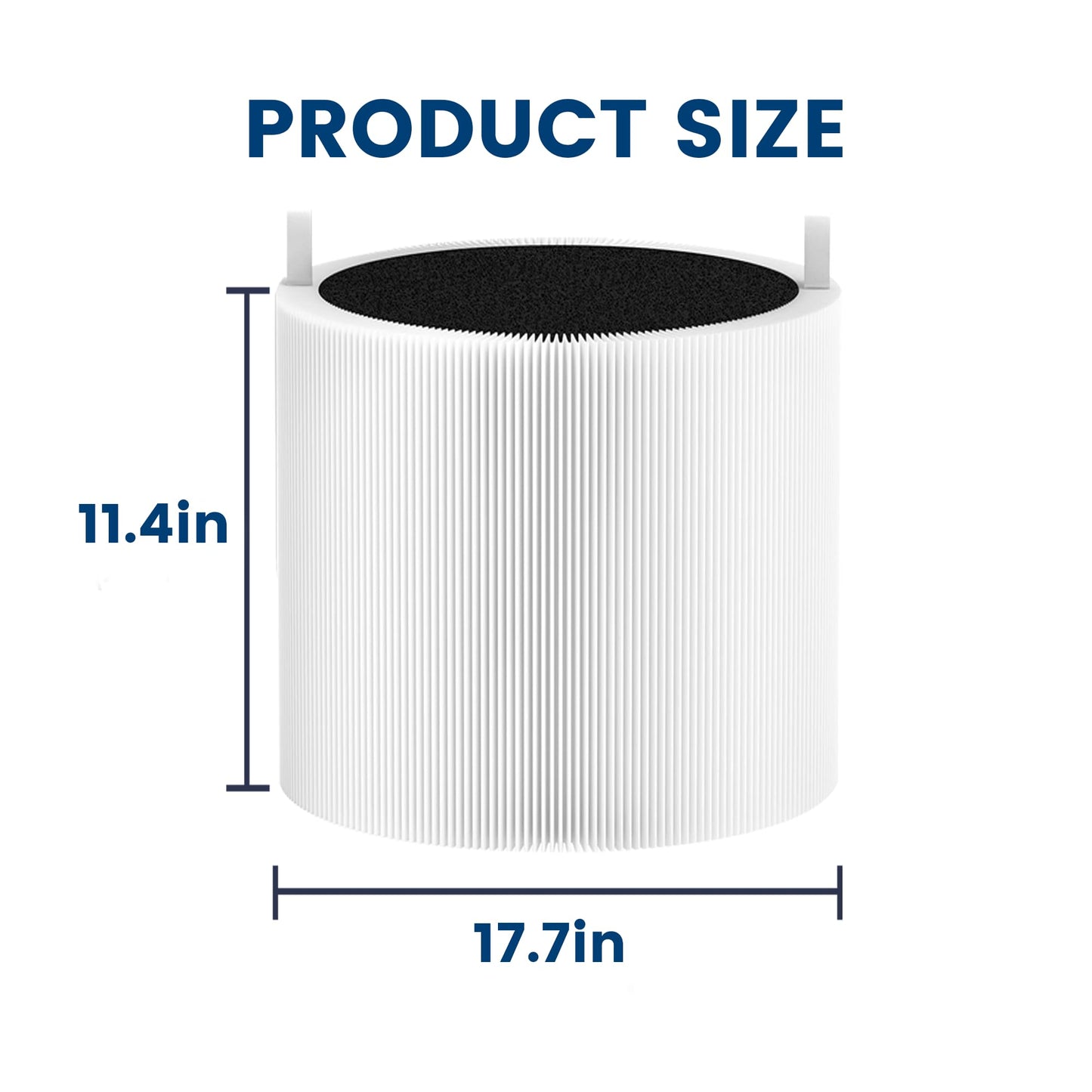 (2 Pack) 311i Max Replacement Filter Compatible with Blueair Blue Pure 311i Max Air Purifier,HEPA and Activated Carbon Replacement Filter for Blue Pure 311i Max, Compare to part # F3MAX