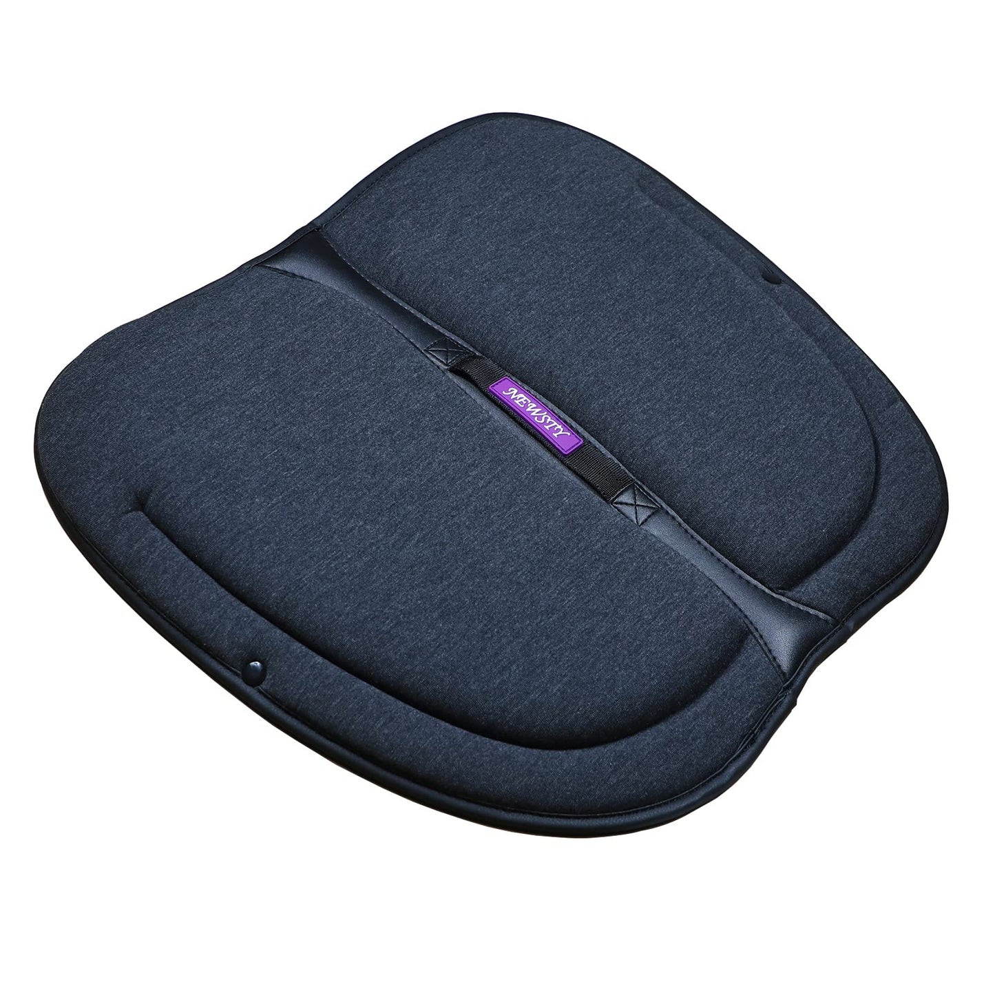 Newsty Gel Seat Cushion Orthopedic Lightweight Folding Seat Cushion for Car/Chair/Train/Airplane/Stadium Seat