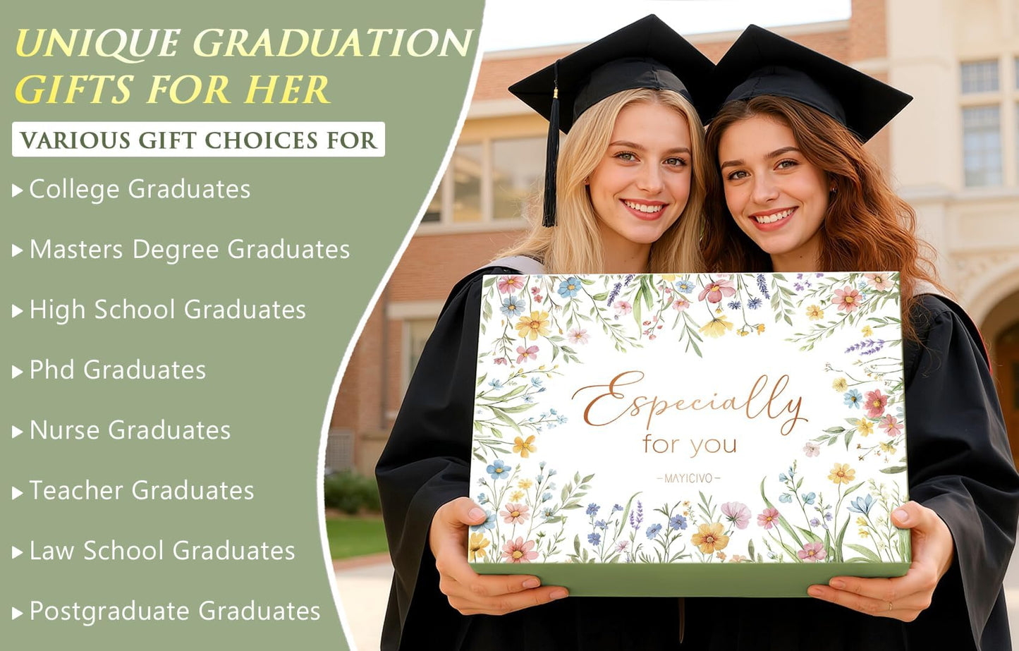 2026 Graduation Gifts for Women Her, Cool College Graduation Gift Basket, Masters Degree Congrats Grad Gift Box, Class of 2026 Congratulations Gifts for Graduates Daughter Friend Sister Nurse Teacher