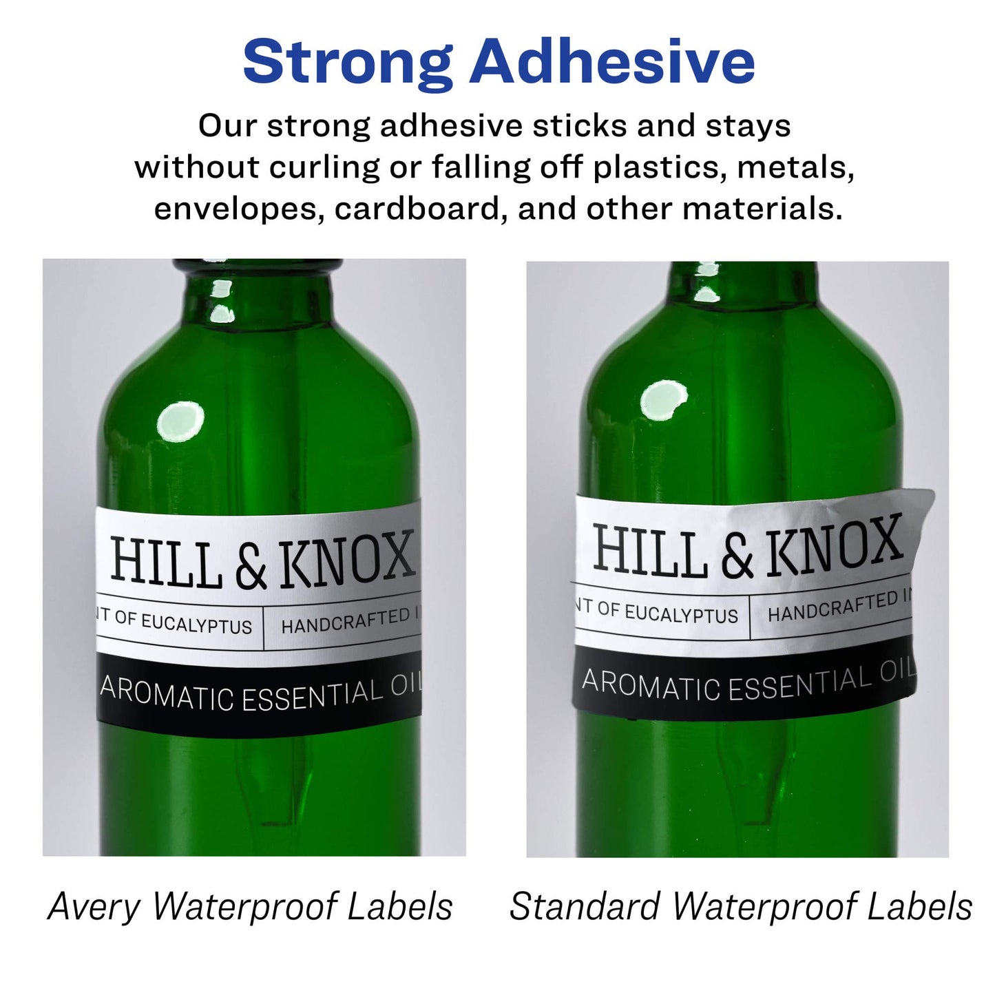 Avery Printable Durable White Rectangle Labels, Sure Feed Technology, 2" x 3", Print-to-the-Edge, Waterproof Labels, Laser & Pigment-Based Inkjet Compatible, 400 Total