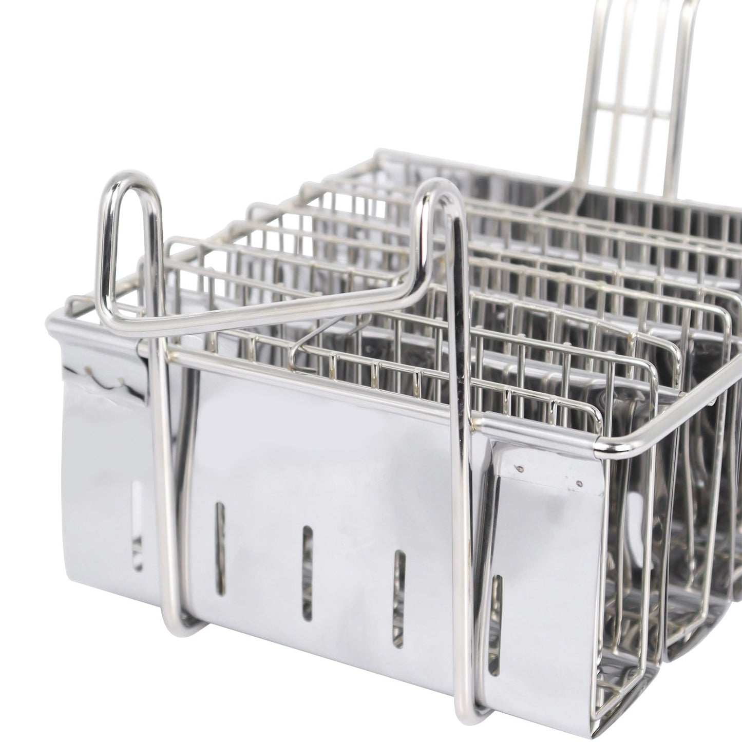 4 Shells Taco Fryer Basket Stainless Steel Taco Fryer Holds Kitchen Deep Fry Basket with Handle Flat Bottom Frying Shell Mold