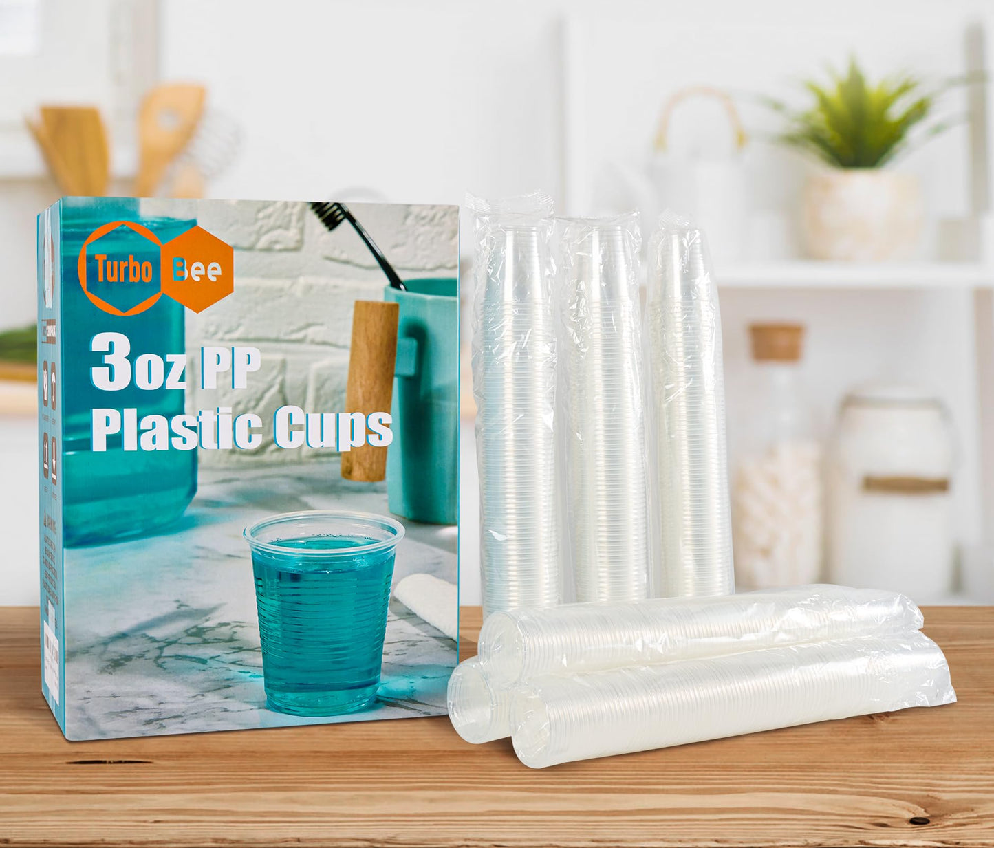 1200Pack 3oz Plastic Cups,Disposable Mouthwash Cups,3 Ounce Small Clear Tumblers for Tasting, Drinking and Party