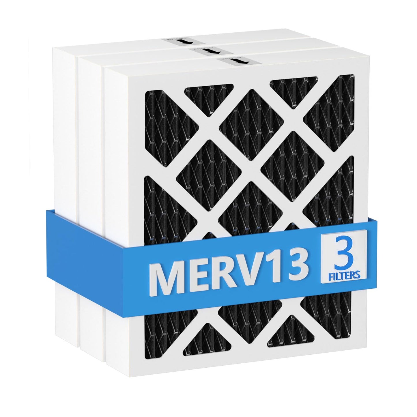 PN07126 MERV 13 Dehumidifier Carbon Filter Replacement Compatible with Sanidry Sedona Dehumidifier PN07126 Replacement Filter, 3 Pack Black
