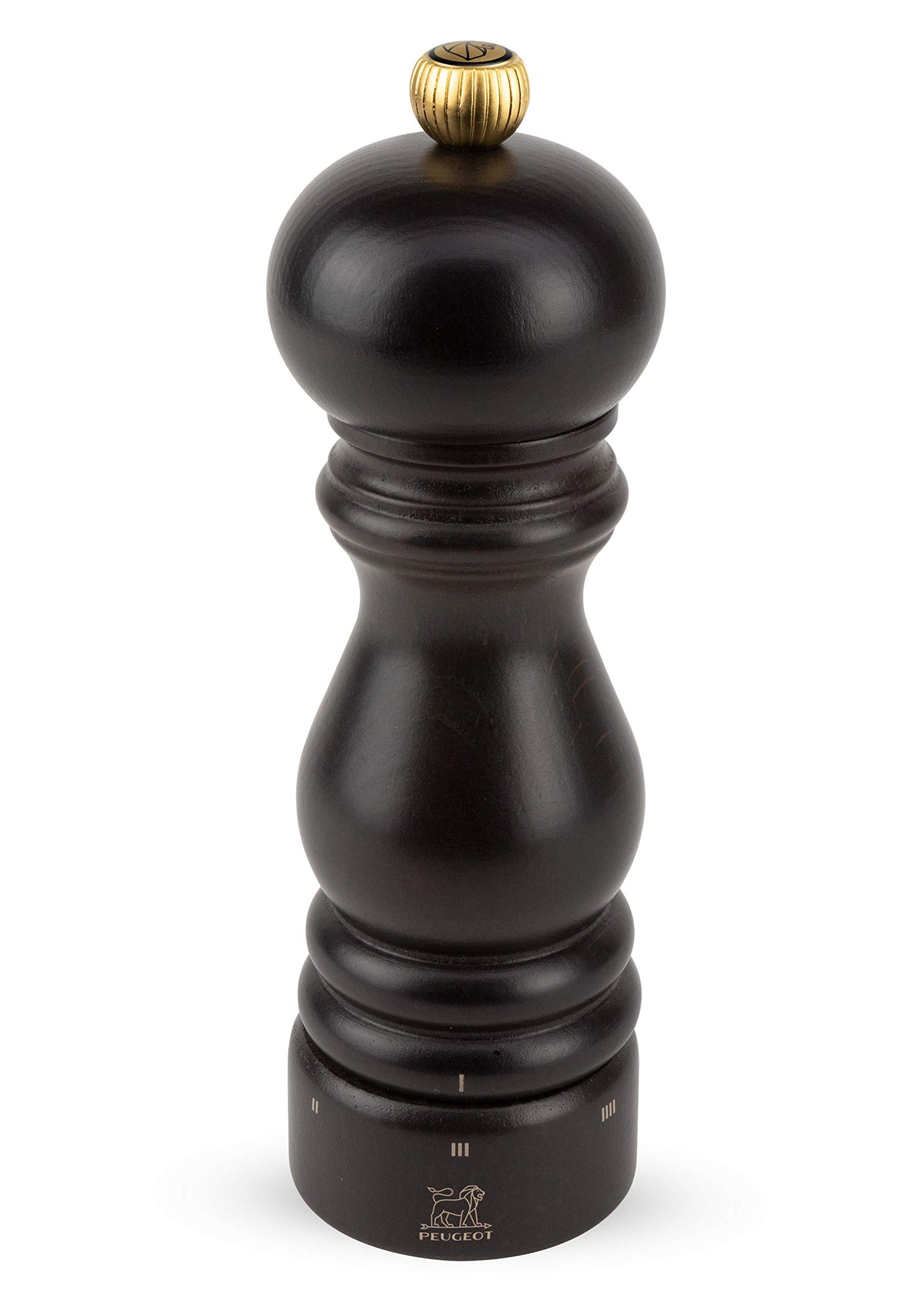 Pepper Mill, u'Select, Wood, Chocolate Finish, 18 cm - 7 in