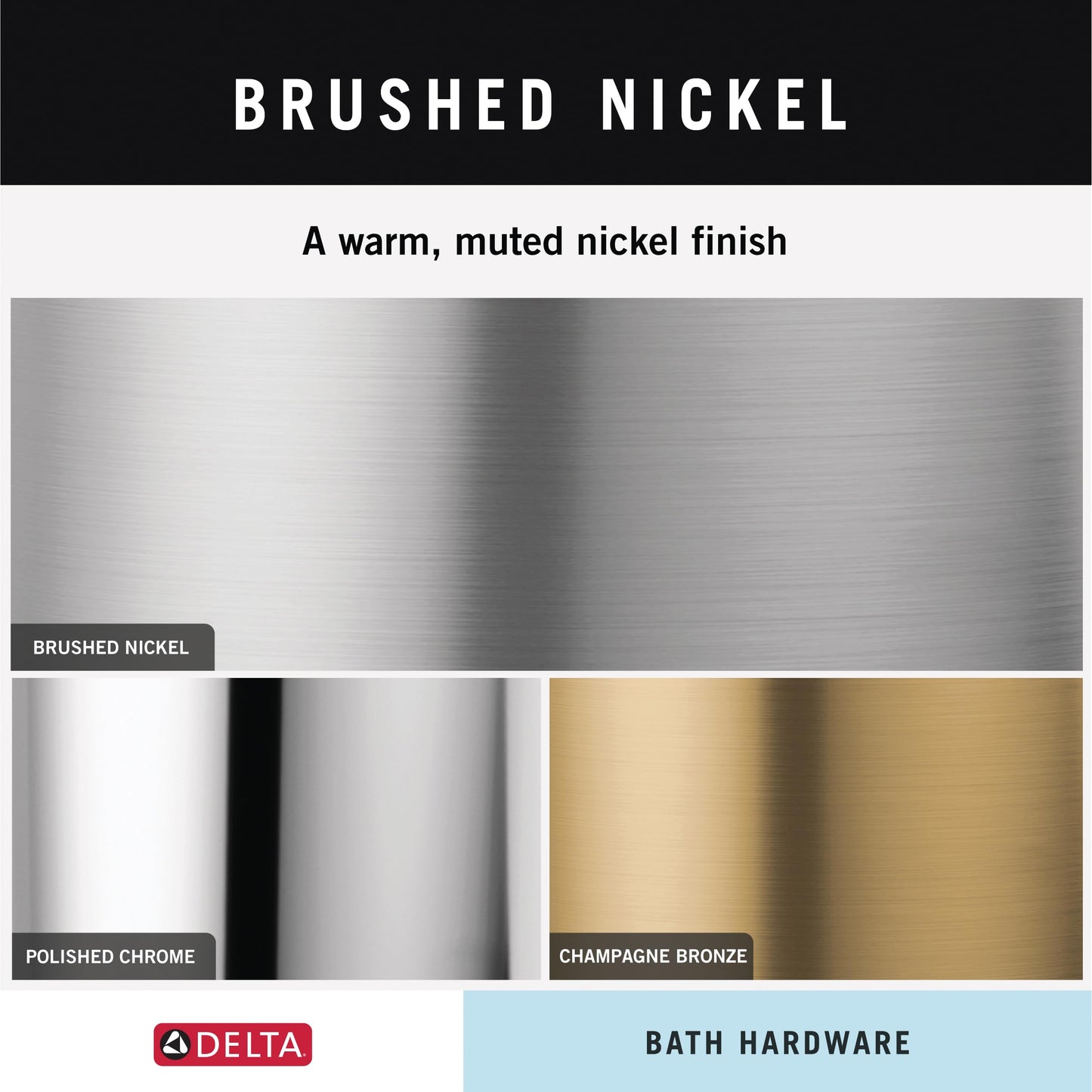 Delta Faucet Becker (1-Pack) Toilet Paper Holder, SpotShield Brushed Nickel, Wall Mounted Euro Hook Design BCK50-DN