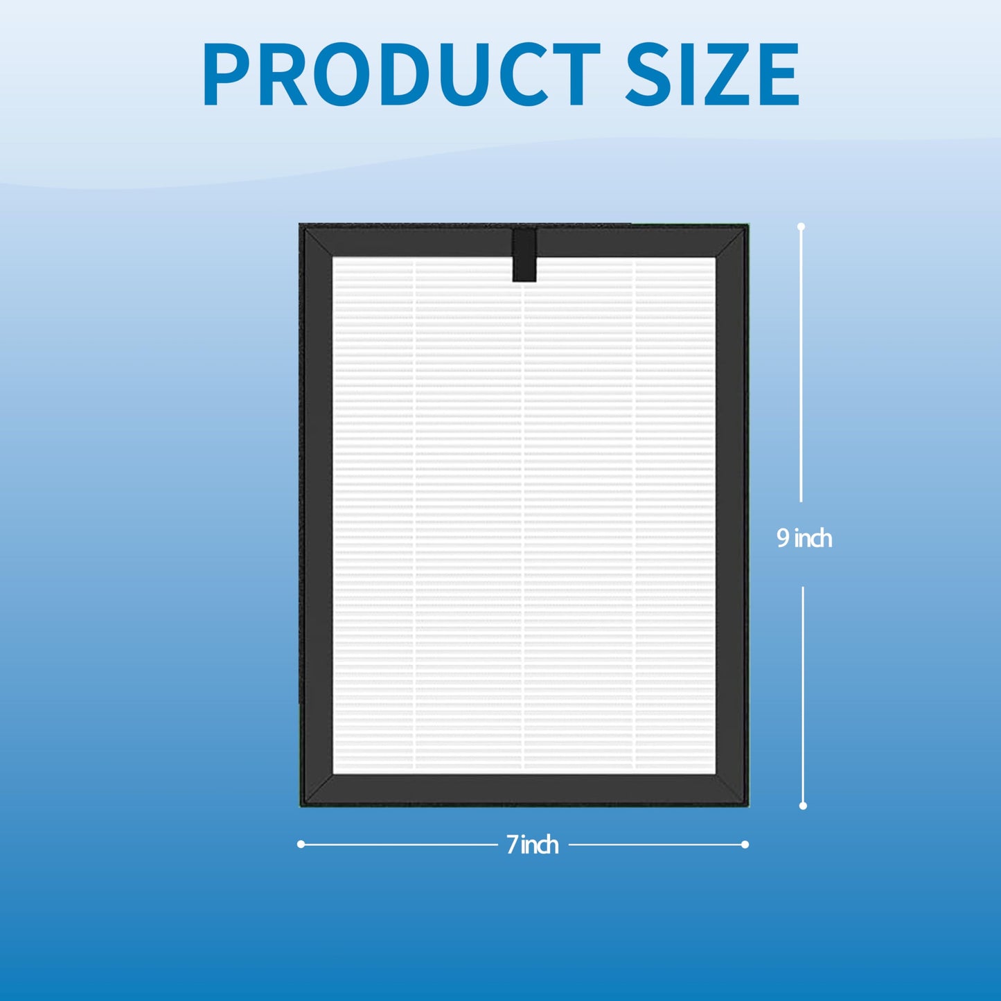 Alvamoyle ClearAir-A5 Replacement Filter, Compatible with VEWIOR ClearAir-A5 Air Purifier, 3-in-1 H13 True HEPA and Activated Carbon Filters, 4 Pack