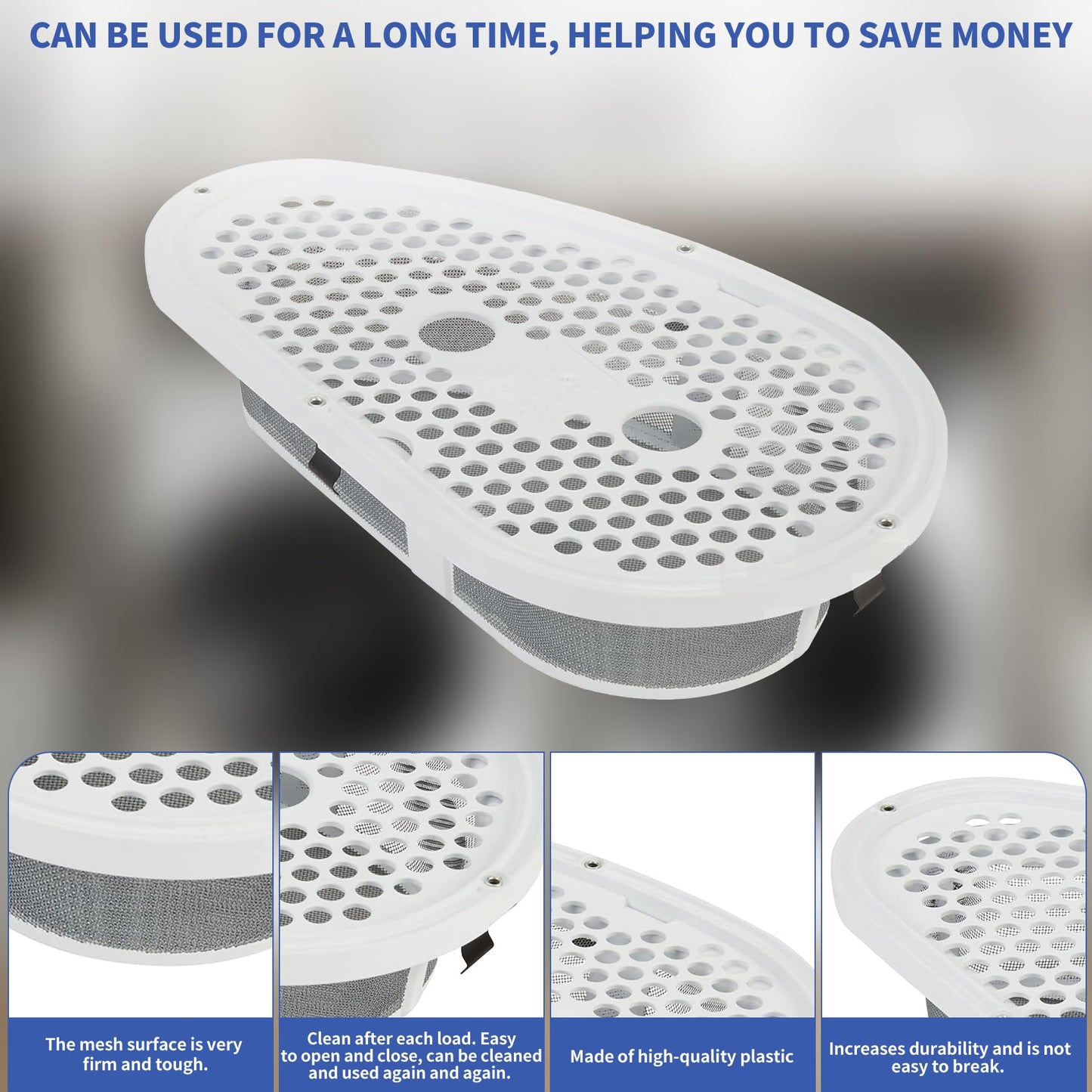 Upgrade WET4024HW0 LTE5243DQA LDR3822PQ2 WET4024EW0 LER3622PQ2 LDR3822HQ1 LTG5243DQC LTE5243DQ3 LDR3822PQ1 Dryer Lint Filter Fit for LDR3822PQ3 LTE5243DQ9 LT5000XVW0 LTE5243DQB LTE5243DQ6 LTE5243BW2