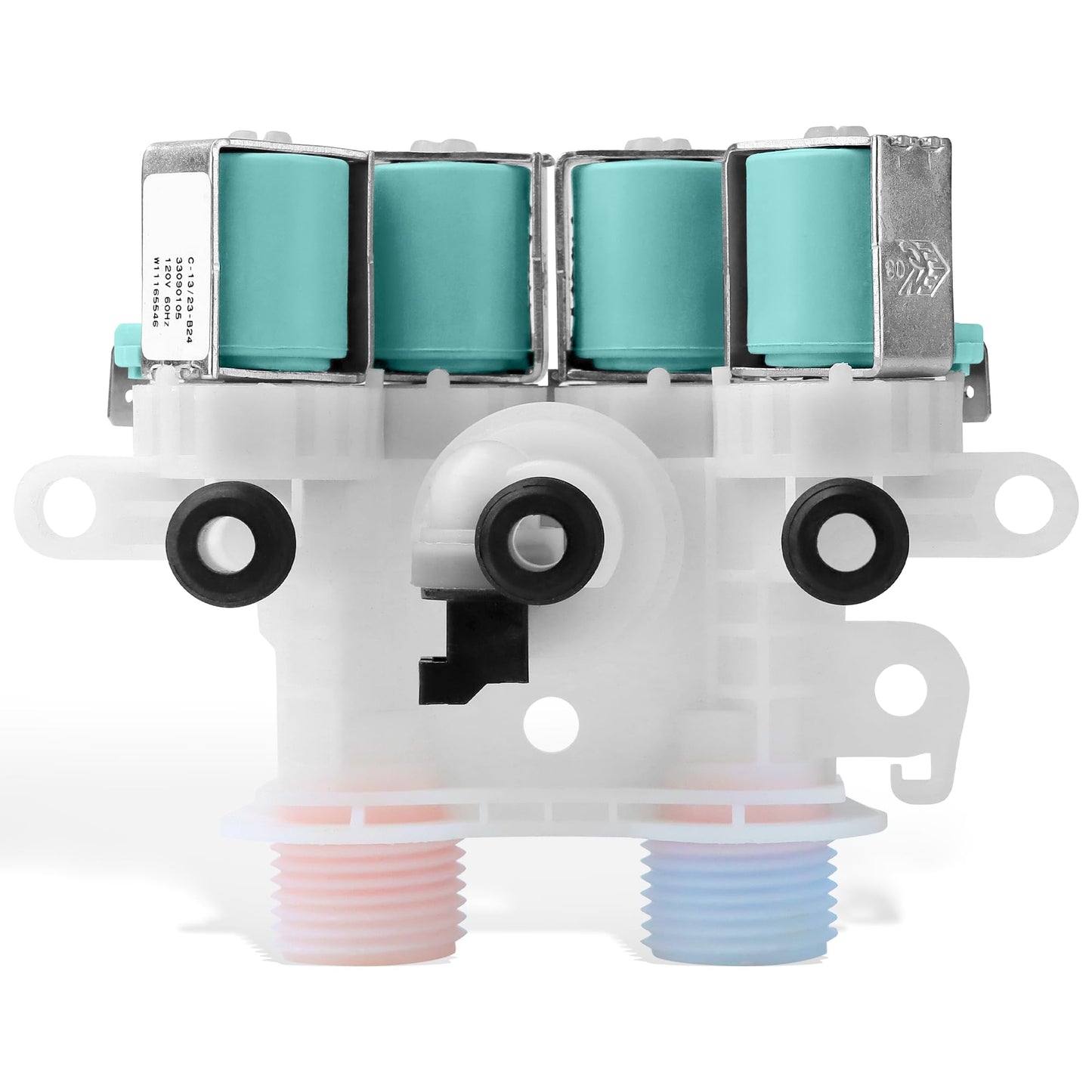Washer Water Inlet Valve fit for Maytag Bravos XL MCT Commercial MVWB765FW0 MVWB855DC2 MVWB835DW2 MVWB835DW3 MVWB765FW WTW7500GW01 WTW7500GW2 WTW8500DC2 WTW8500DC5 MVWB755DW1 MVWB765FC1 LUXRILIX