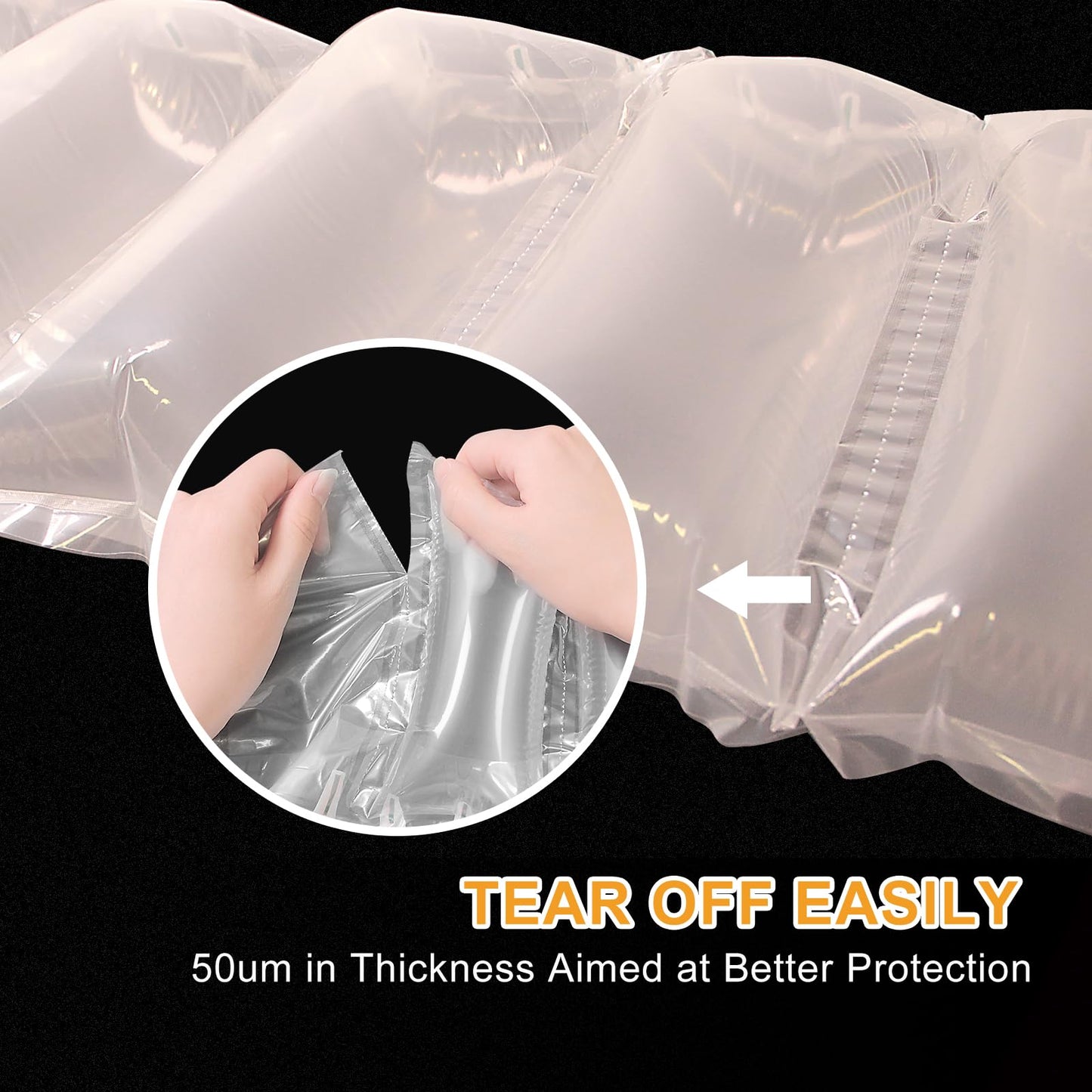 Air Bags for Packing 400 Count Inflatable Air Pillows for Shipping with pump 4.72"x7.87" Recyclable Packaging Filler Shipping Supplies Box Alternative to Packing Peanuts Purse Stuffers for Shape