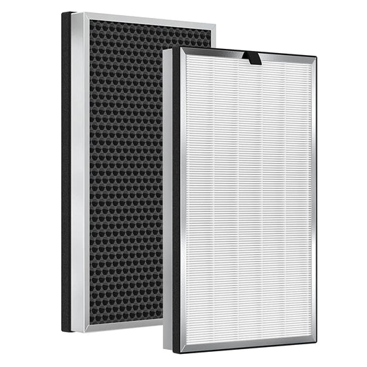 2 Pack 112 Replacement Filter Air Purifier V2.0 Compatible with MA Series 112, 3 in 1 Pre-filter, H13 True HEPA Filter and Activated Carbon Filter