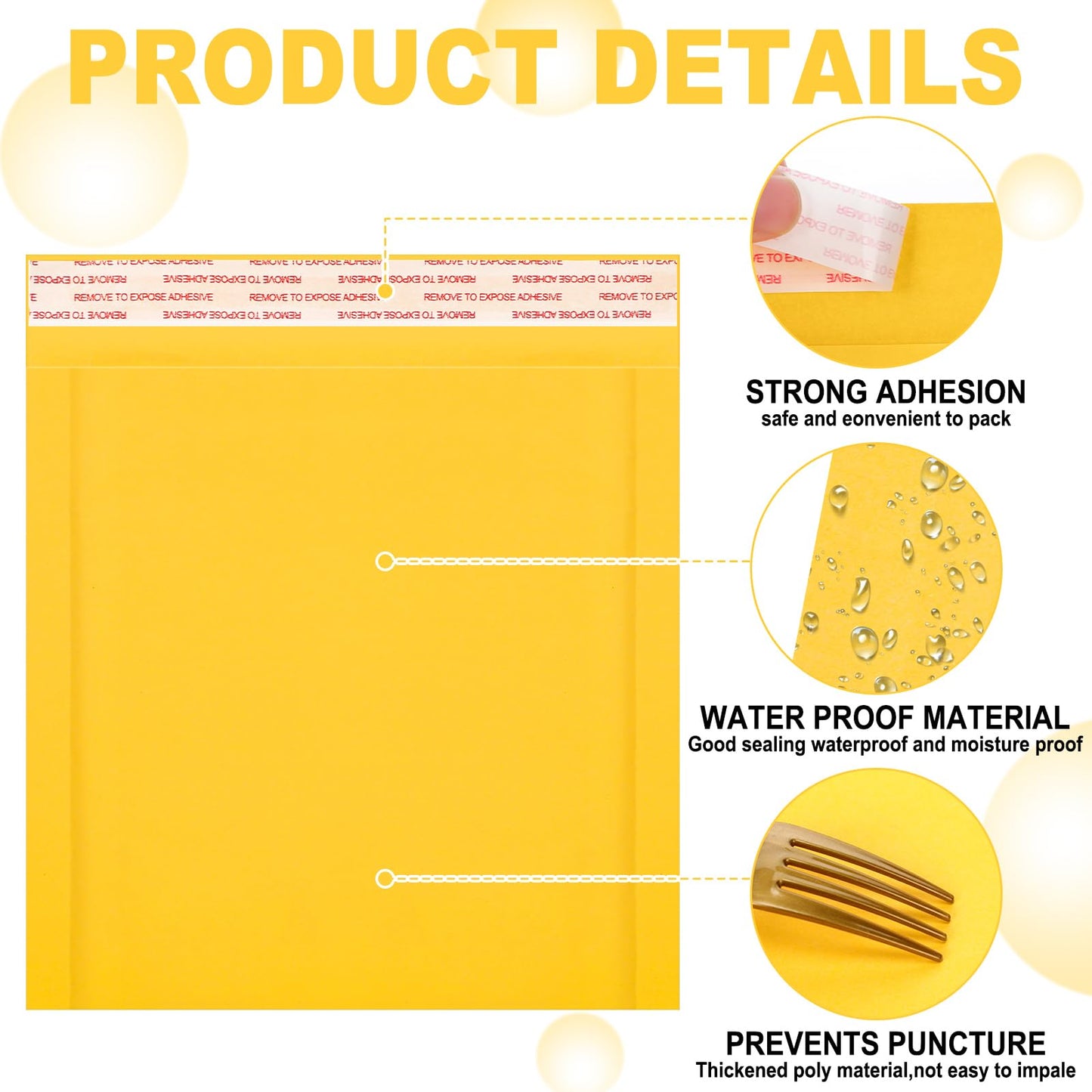Tioncy 100 Sets CD Mailers Kraft Bubble Mailers 7.25 x 8.1 Inch Shipping Padded CD Envelopes for Small Business Cardboard Padded Mailers Packaging for CDs Video Game