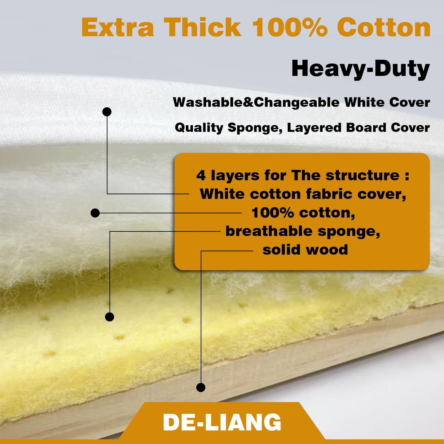 DE-LIANG Chest and Sleeve Ironing Board,Two-Sided Ironing Board Professional Garment Pressing Aide