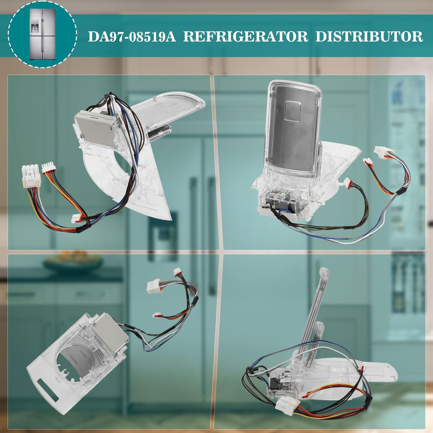 Upgrade da97-08519a dispenser lever,DA97-08519A Refrigerator Dispenser Lever for RF4287AARS RF4287HABP RF4287HAPN RF4287HARS RF4287HAWP Replacement Compatible Samsung Refrigerator-ten years warranty