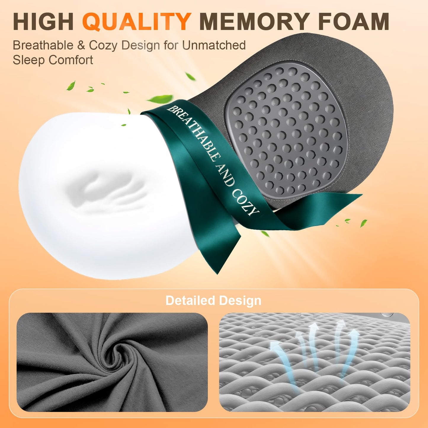 3-in-1 Electric Lumbar Support Pillow,Triple Fusion Back Massager with Heat,Vibration&Traction,Back Support Pillow for Bed and Chair,Lumbar Support Pillow for Lower Back Pain Relief&Spine Support-Gray