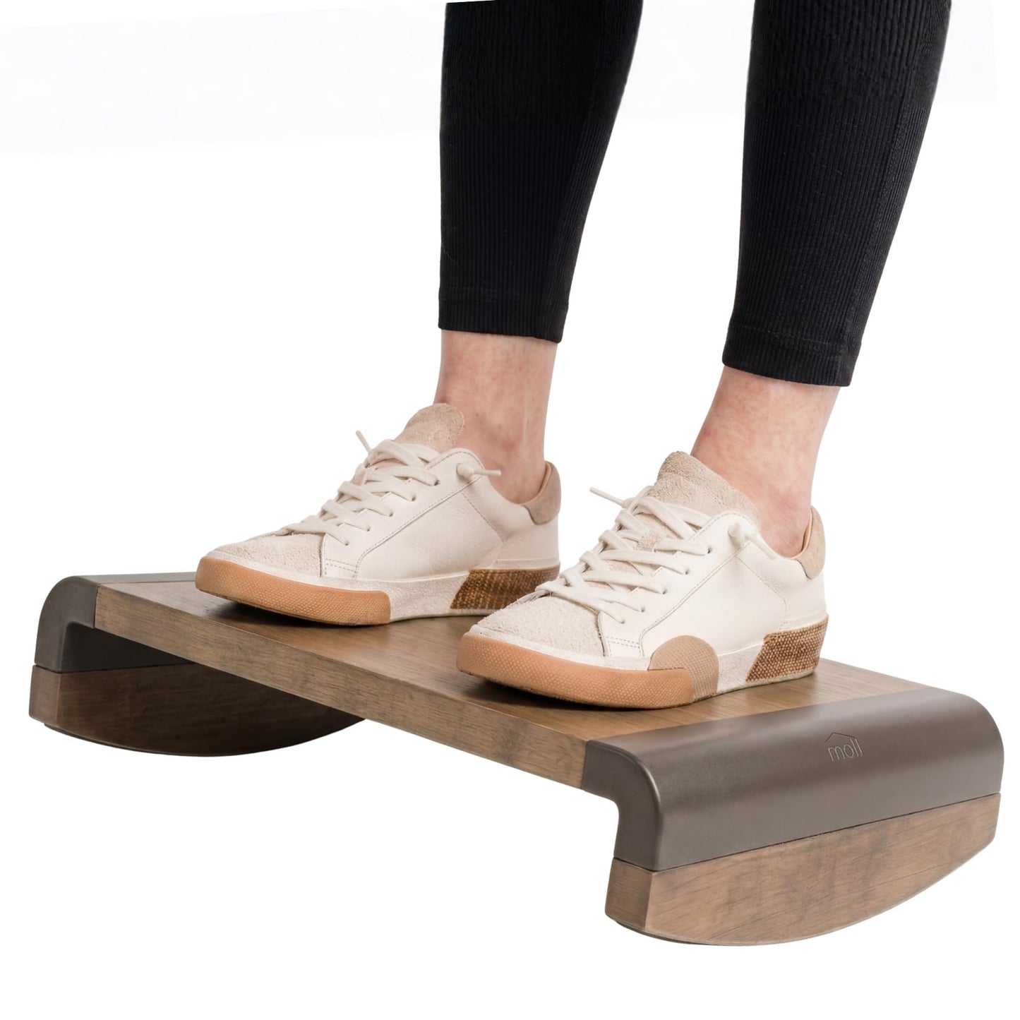 Tiel Ergonomic Foot Rest for Under Desk at Work, Rocking Footrest with Comfort Support, Office Foot Stool for Desk Chair, Leg Rest Stand for Home and Remote Office