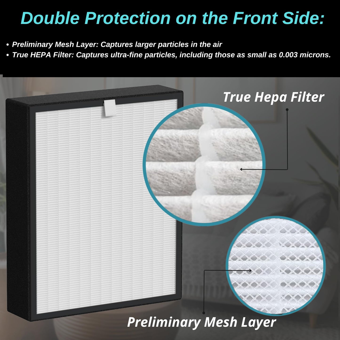 75i Replacement Filter - for Breathesmart 75i Air Purifier - H13 Grade True Hepa Filter - Replaces B7-Fresh/Pure/Pet/Odor/MP-Pet