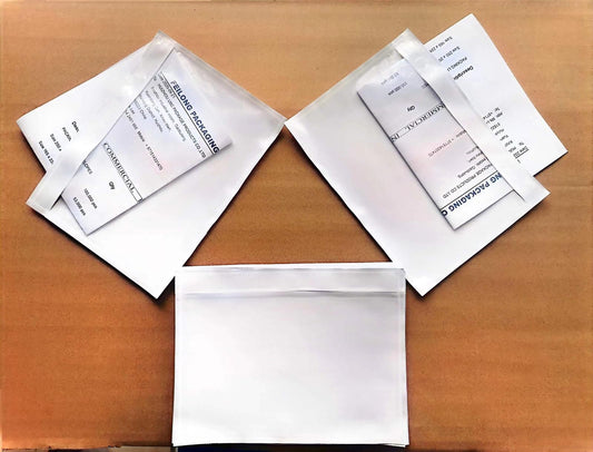 1000 Pcs 7.5”x 5.5” Packing List Envelope Pouches, Clear Packing Envelopes for Shipping and Mailing, Pouch Enclosed Bags with Packing Slips Invoice Label