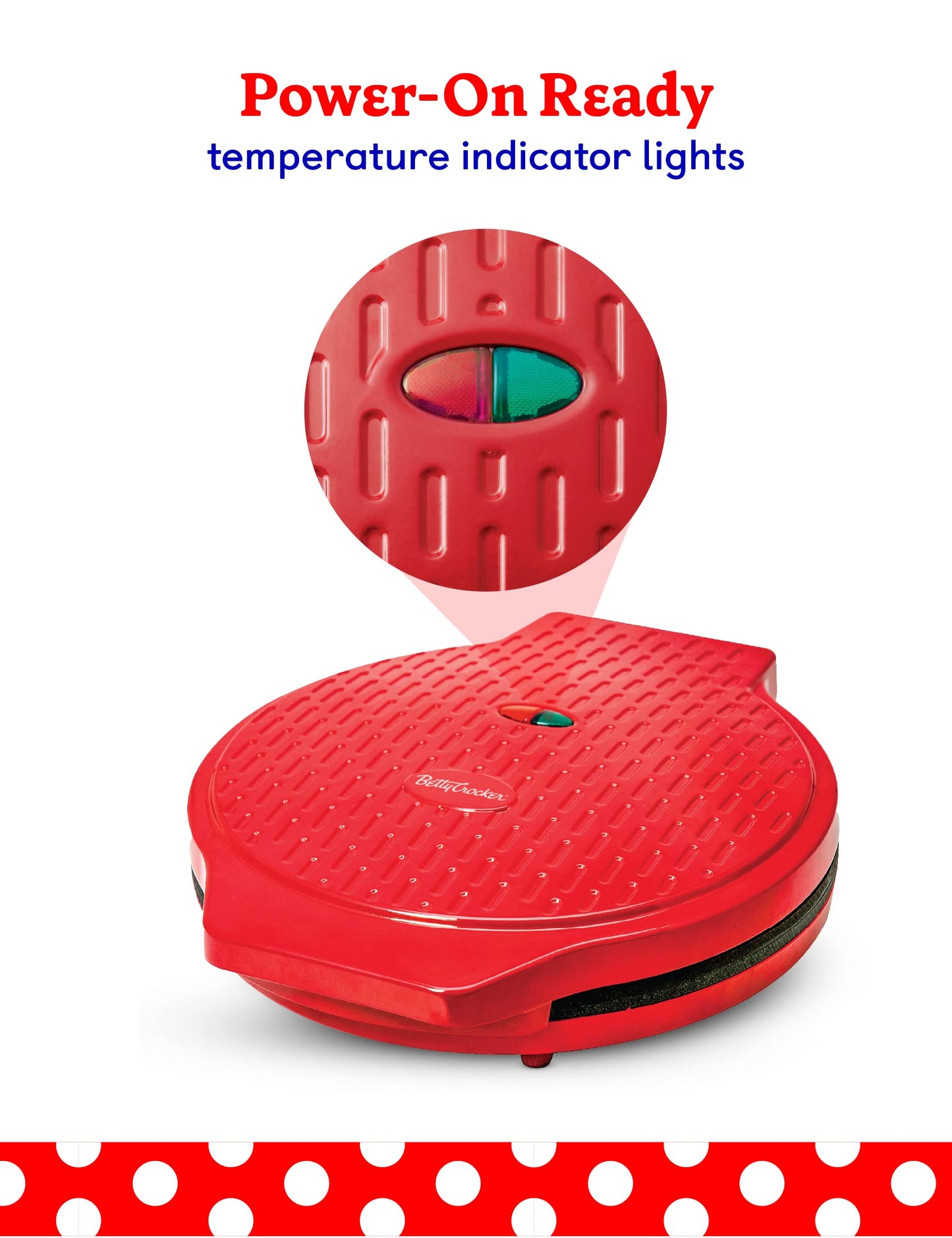 Betty Crocker Pizza Maker Plus, 12" Indoor Electric Grill, Nonstick Griddle Pan for Pizzas, Quesadillas, Tortillas, Nachos and more, 12" Electric Griddle for Delicious Meals and Snacks, Red