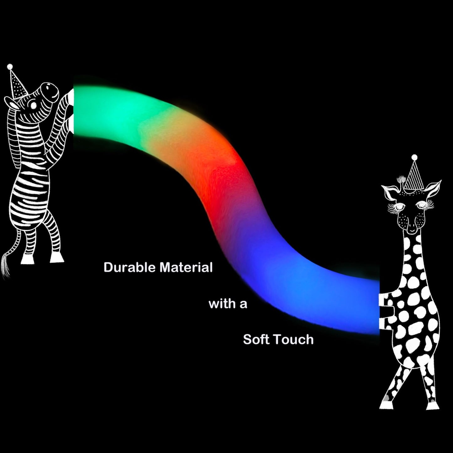 100-Bulk Pack Glow Foam Sticks – UltraBright 3 Flashing Modes, great for kids’ parties, Halloween, school events, campouts & more. From a fun-loving, U.S.-owned small business!