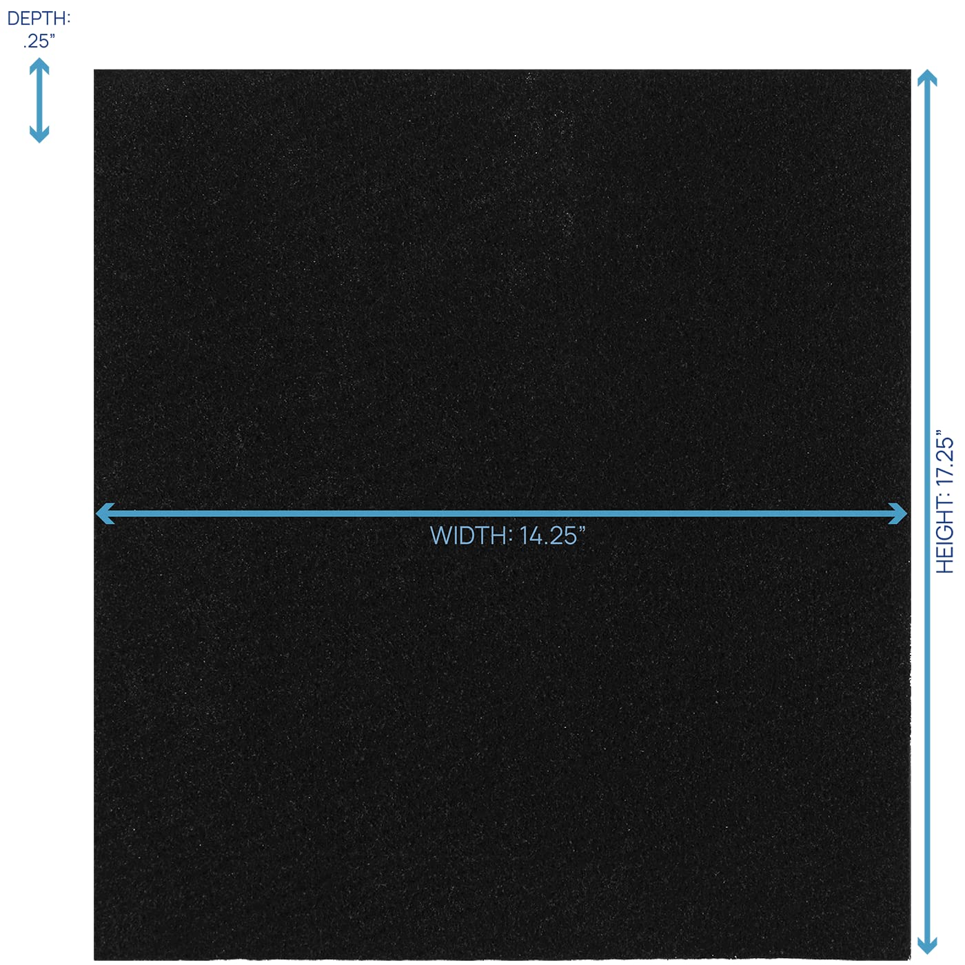 Filter Bros HRF-A300 6 Activated Carbon Replacement Fits Honeywell HPA300 Series