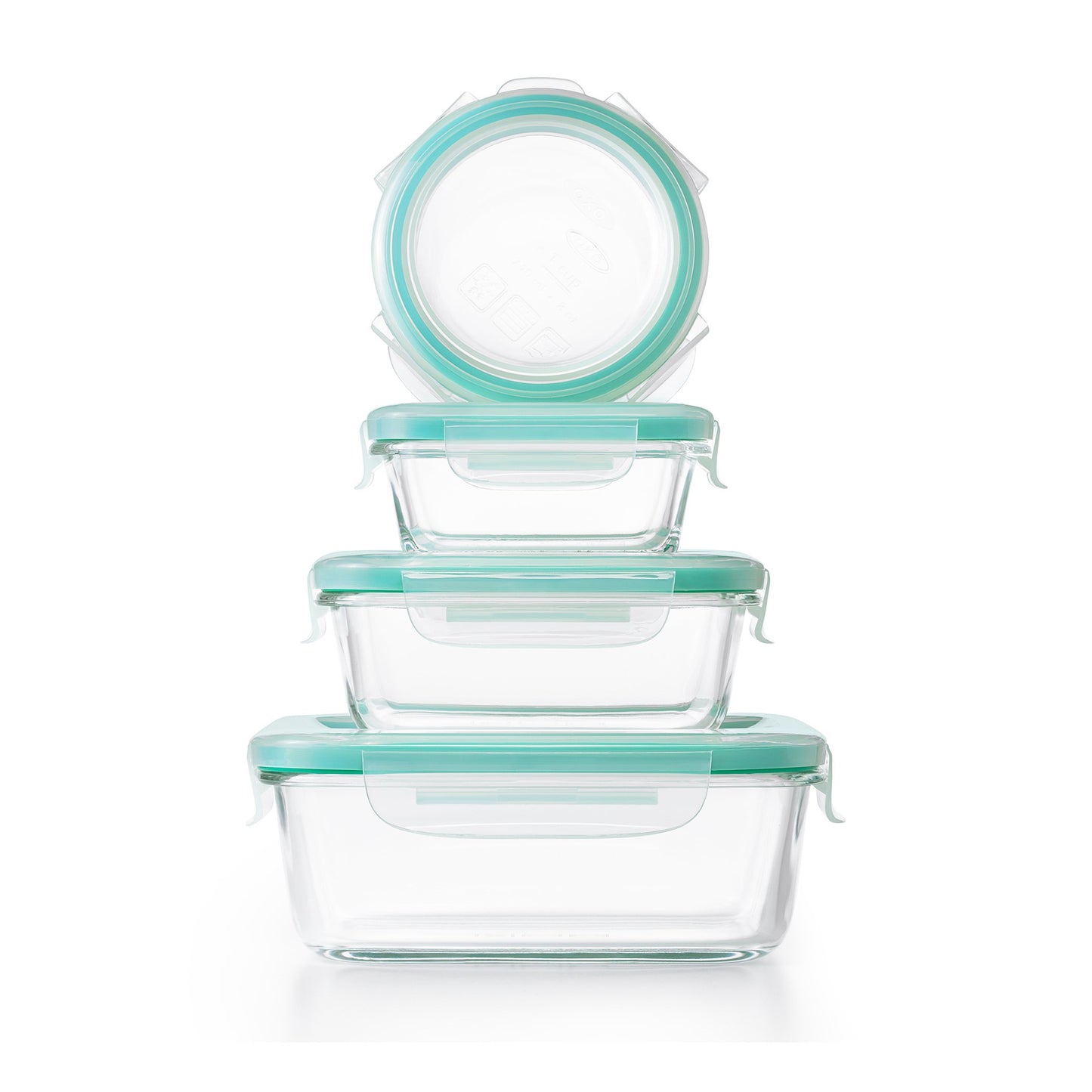 OXO Good Grips Smart Seal Airtight Container 12 Piece Glass Container Set