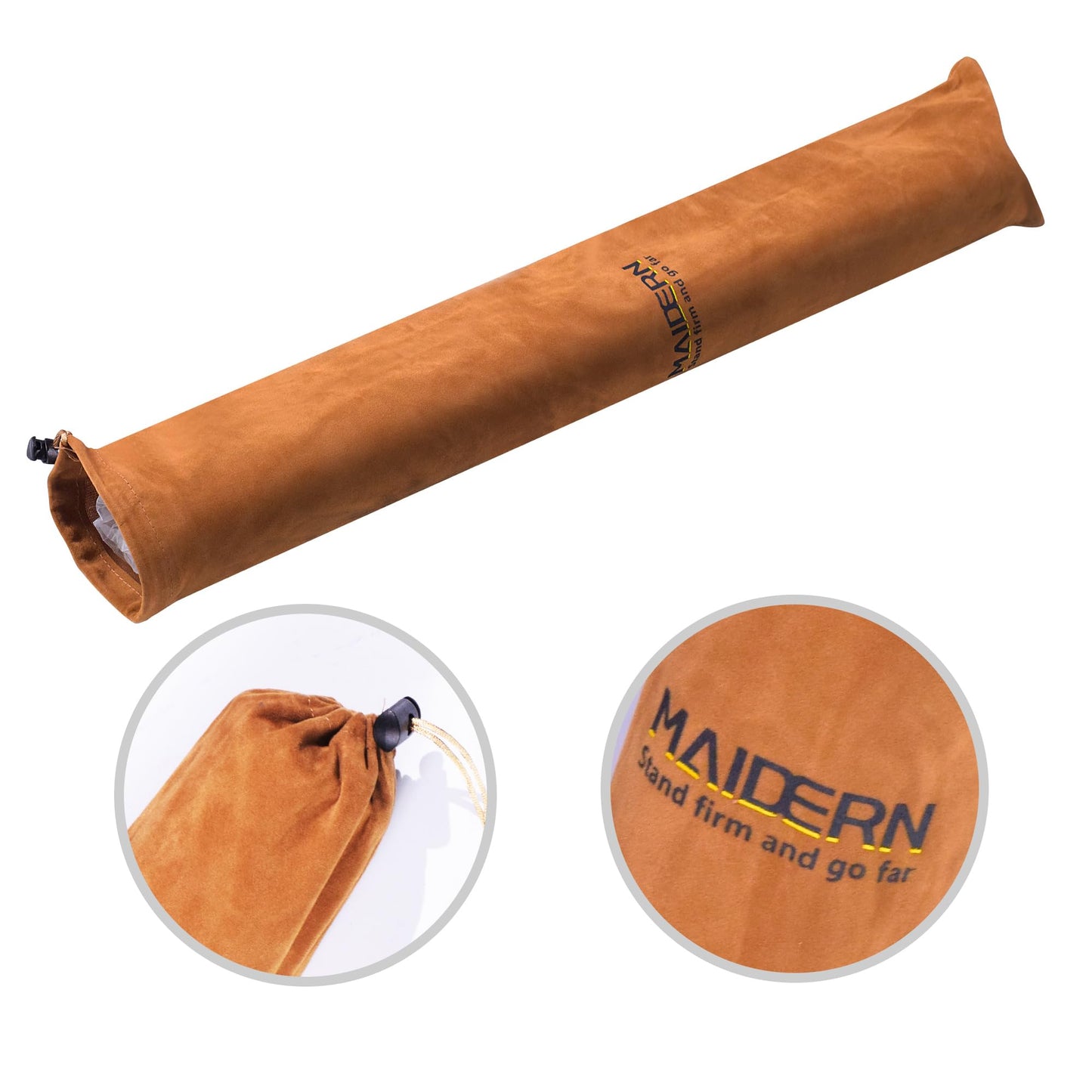 MAIDERN Cork & Leather Desk Mat, 63' x 23.6' Large XXL, Full Size Reversible Desk Pad Protector for Gaming & Home Office (Black)