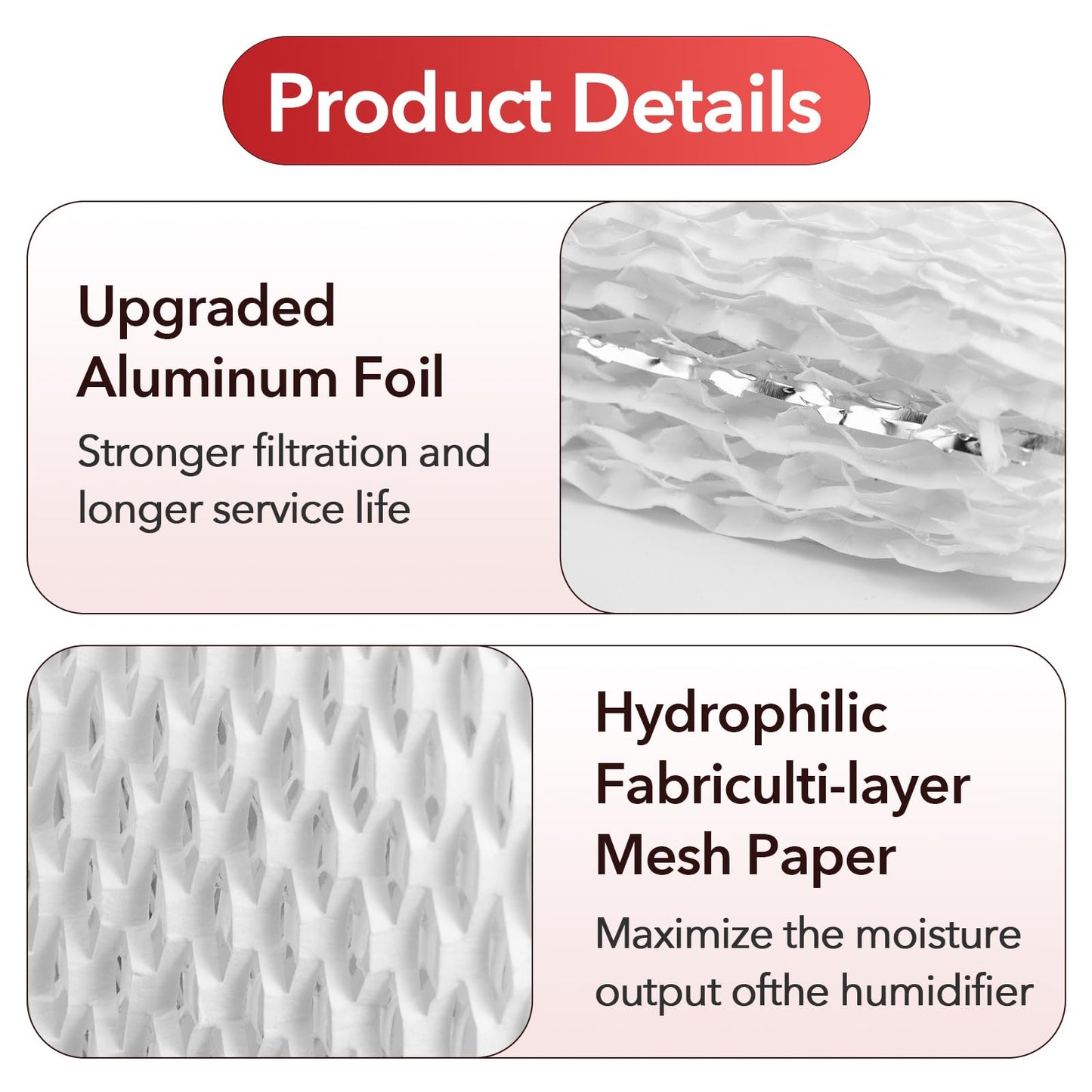 StreytoTek 12 Pcs WF813 Humidifier Replacement Filters, Fit for Equate EQWF813 Relion RCM-832/RCM-832N ProCare PCCM-832N, Cool Mist Humidifiers