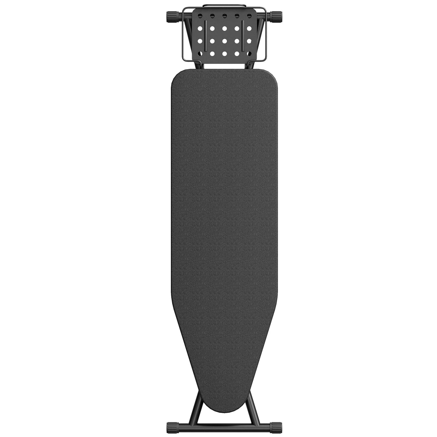BEWISHOME Foldable Ironing Board Full Size,Height Adjustable Sturdy Iron Board,Compact and Space Save Iron Stand for Laundry Room,Home Use,43" X 13" Black KYB02B