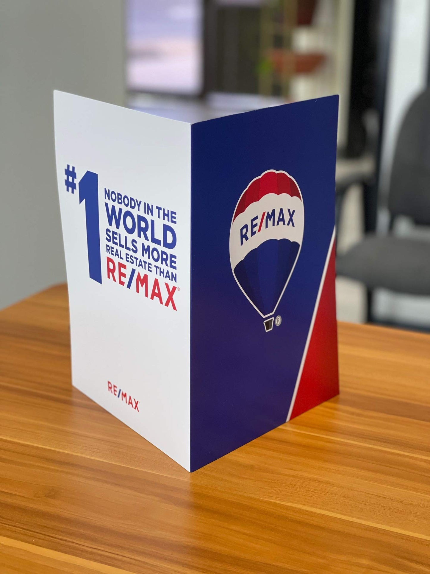 RE/MAX Folders "N01-Blue" 25 Pack
