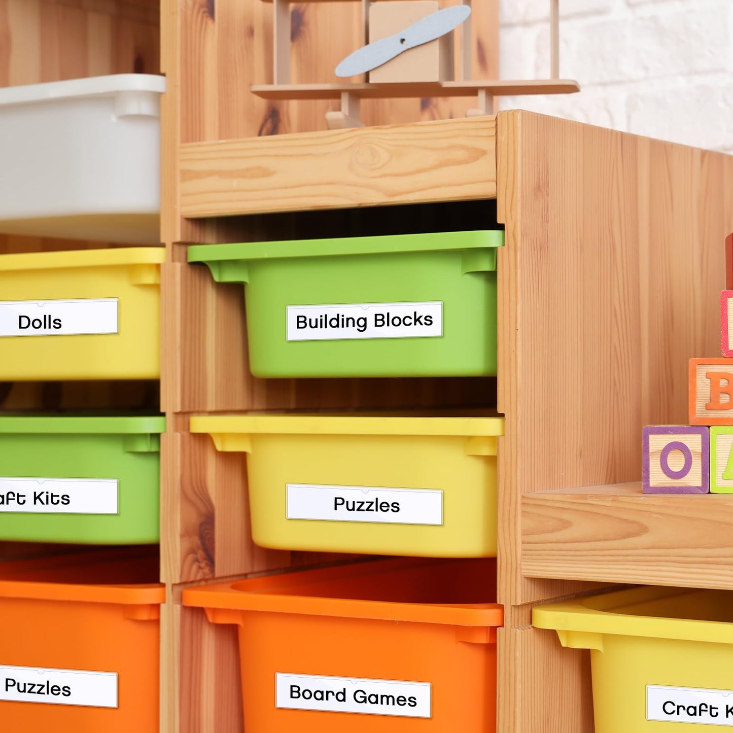 Chinco 30 Pcs Self Adhesive Pockets, Bin Labels for Storage Bins, Clear Pocket Label Sleeves, Plastic Index Card Holder with Top Open for Organizing Bins Box Drawer(18 x 4 Inches)