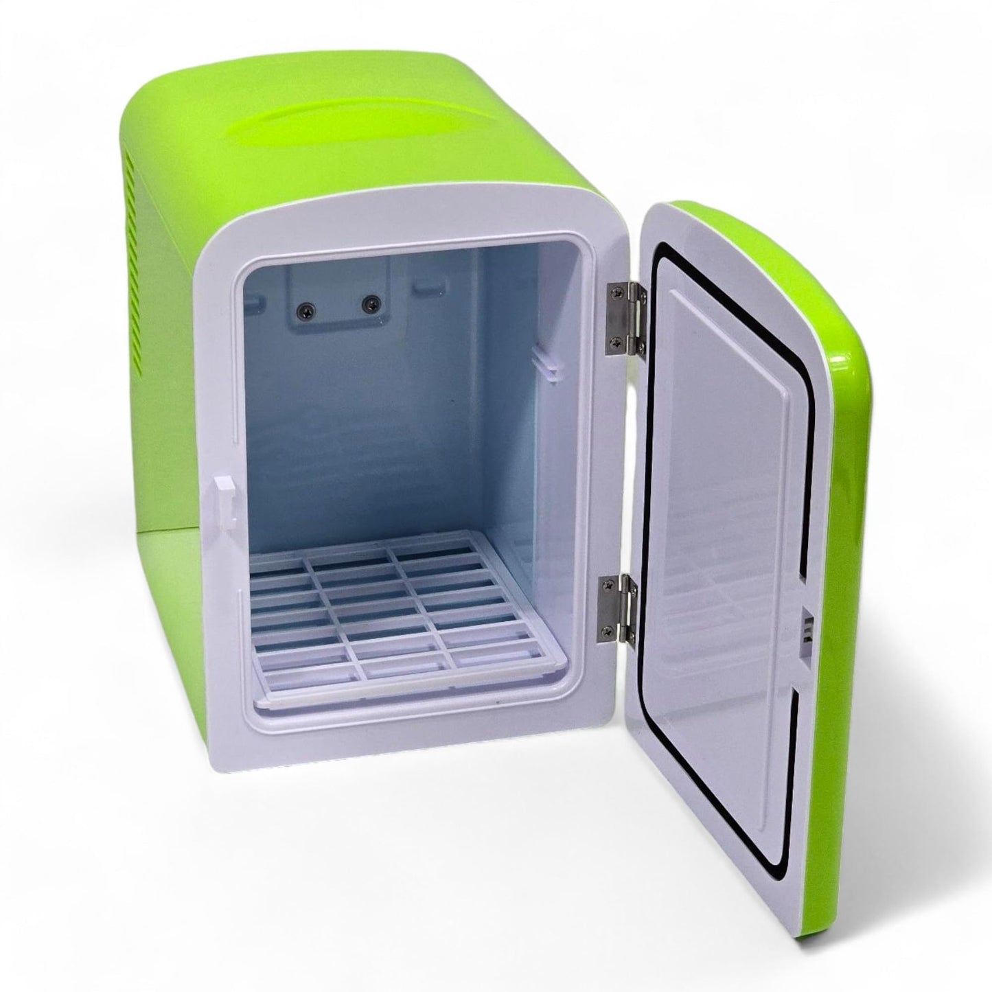 CURTIS Mountain Dew MIS134MD, Mini Portable Compact Personal Fridge Cooler, 4 Liter Capacity Chills Six 12 oz Cans, 100% Freon-Free & Eco Friendly, Lime