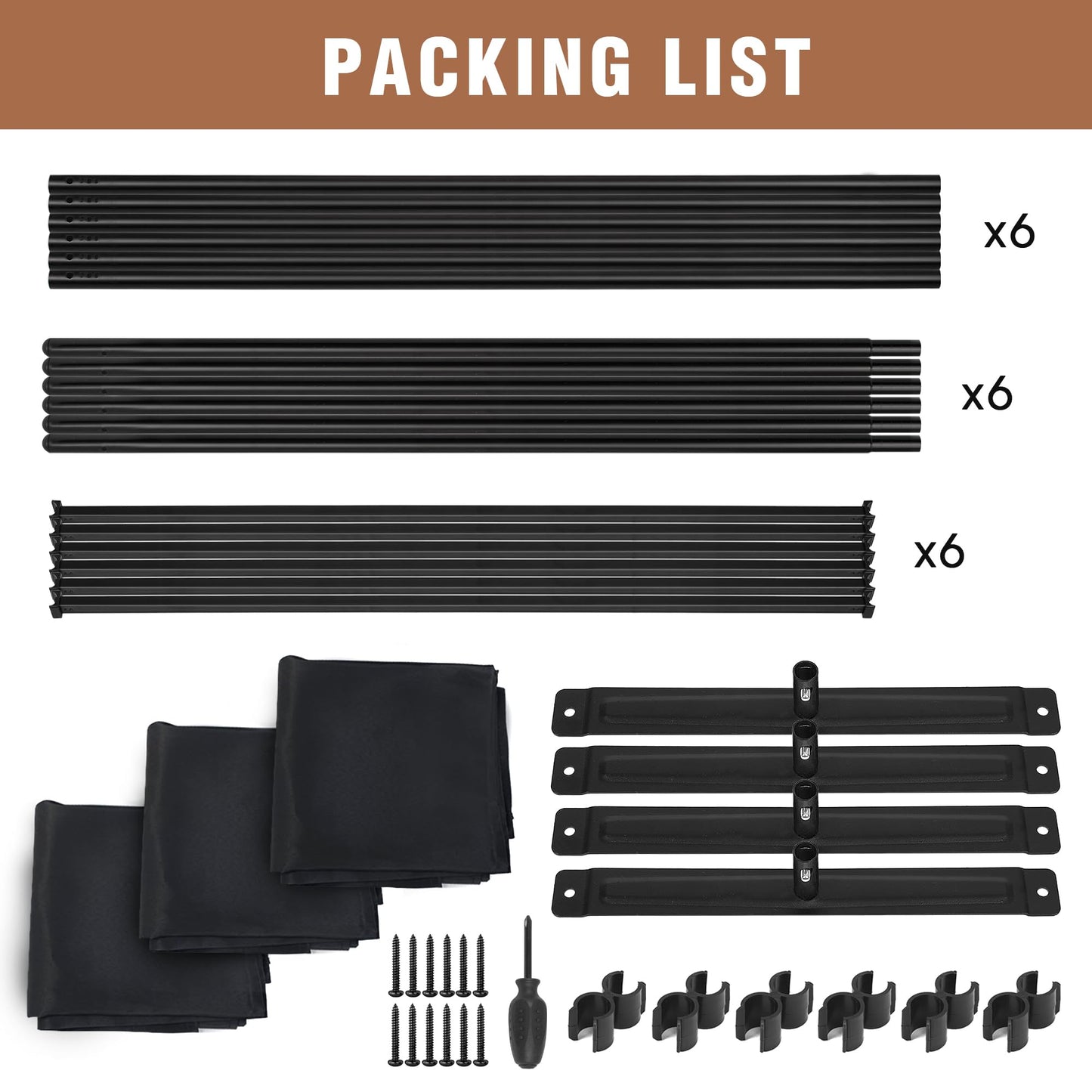 Yettsoy Room Divider 6FT Folding Privacy Partition Screen, 103'' W Freestanding Wall Divider for Room Separation, Portable 3 Panel Room Divider Panel Privacy Screen for Dorm Studio Office, Black