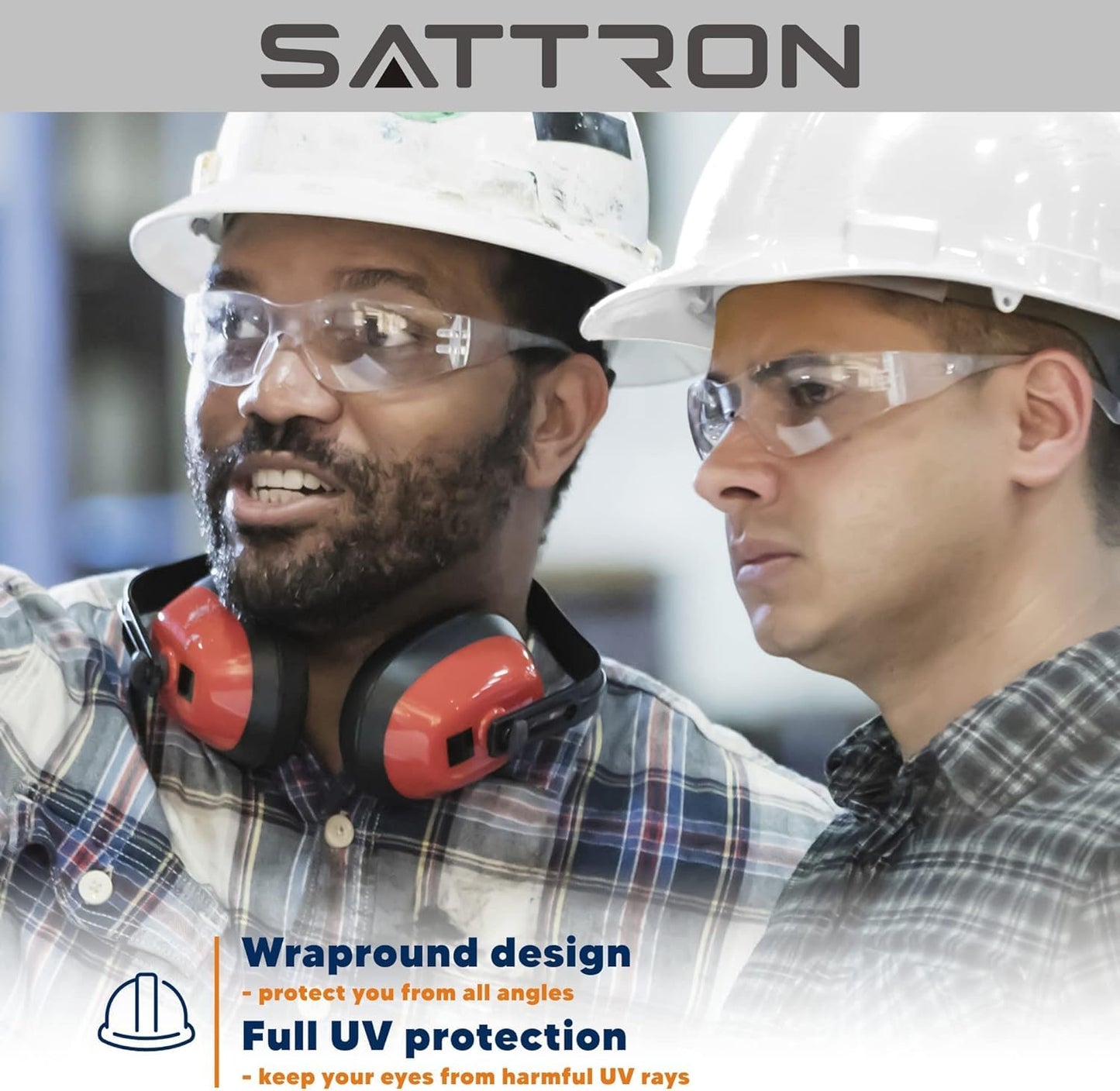 100 Pack of Clear Safety Glasses, Scratch & Impact Resistant ANSI Z87.1 Protective Eyewear, Ploycarbonate Lenses or Women Men Safety Sunglasses for Construction, Outdoor Work & Shooting Ideal for Lab