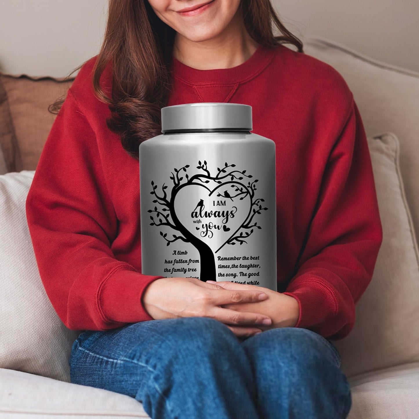 Cremation Urns for Human Ashes Adult - Woman Men Large up to 220 lbs Decorative Memorial Funeral Burial Urn for Ashes Male Female Dad Mom