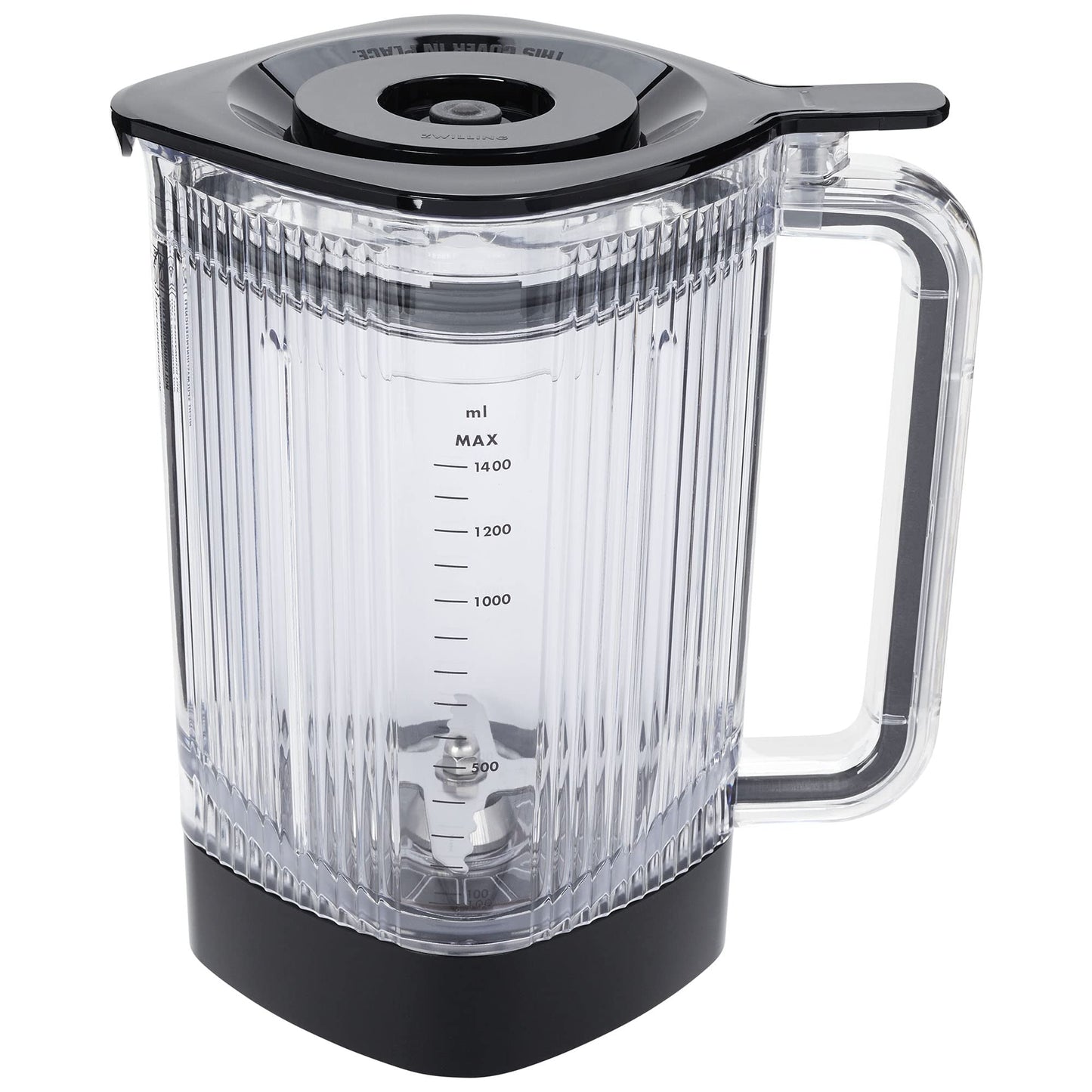 ZWILLING Enfinigy 48-oz Power Blender Jar with Cross Blade and Vacuum Lid - Black