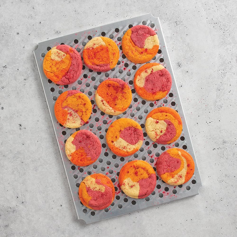 Nordic Ware Naturals High Sided Half Sheet Pan with Multi-Purpose Oven and Cooling Rack