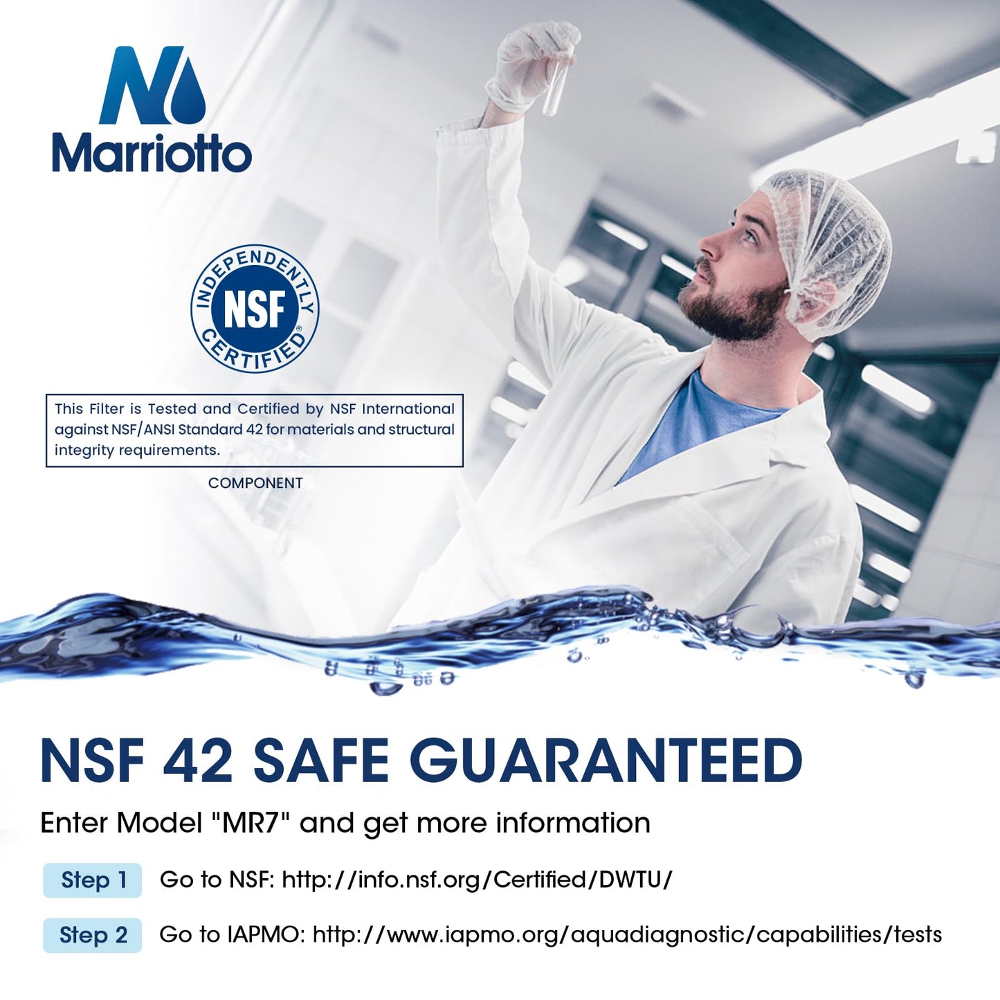 MARRIOTTO Compatible with Samsung DA29-00020B Refrigerator Water Filter, DA29-00020B, DA29-00020A, HAF-CIN/EXP, 46-9101 Refrigerator Water Filter, 4 Pack