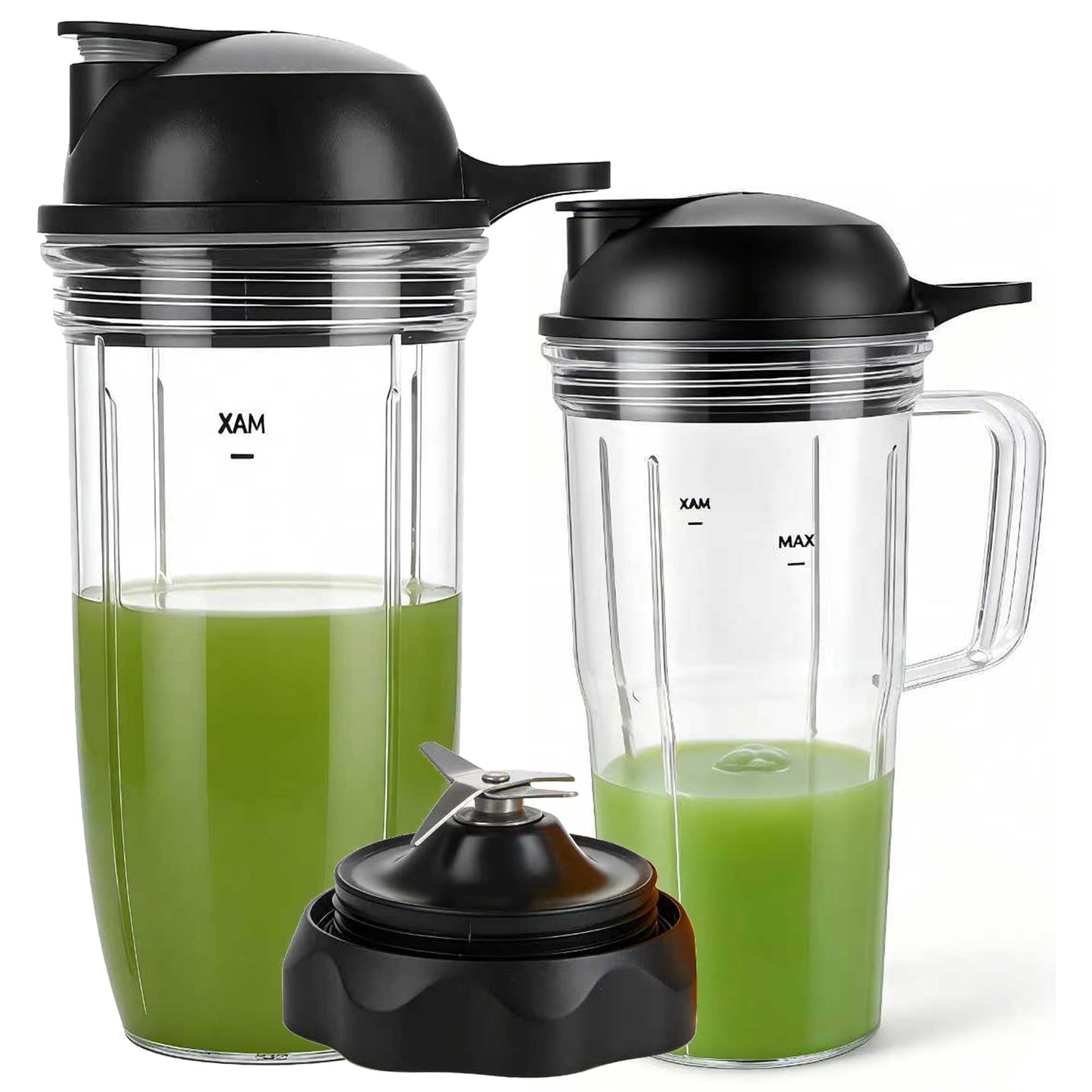 Replacement Combo Easy Twist Extractor Blade with32oz,24oz handle cup with to go lid, Compatible with nutribullet Full-Size Blender Combo 1200W:NBF50500/NBF50500IN/NBF50500AK/NBF50500AW