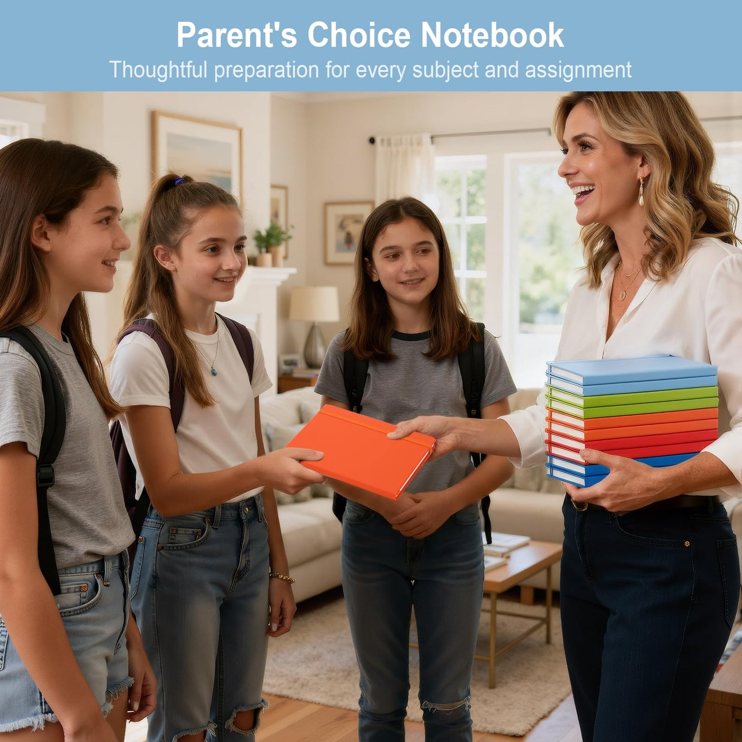 ViVin Lined Journal Notebooks for Work,192 Pages,5.5 x 8.3 inch,College Ruled,A5 Hardcover Journaling Notebooks for Writing,12 Pack Bulk