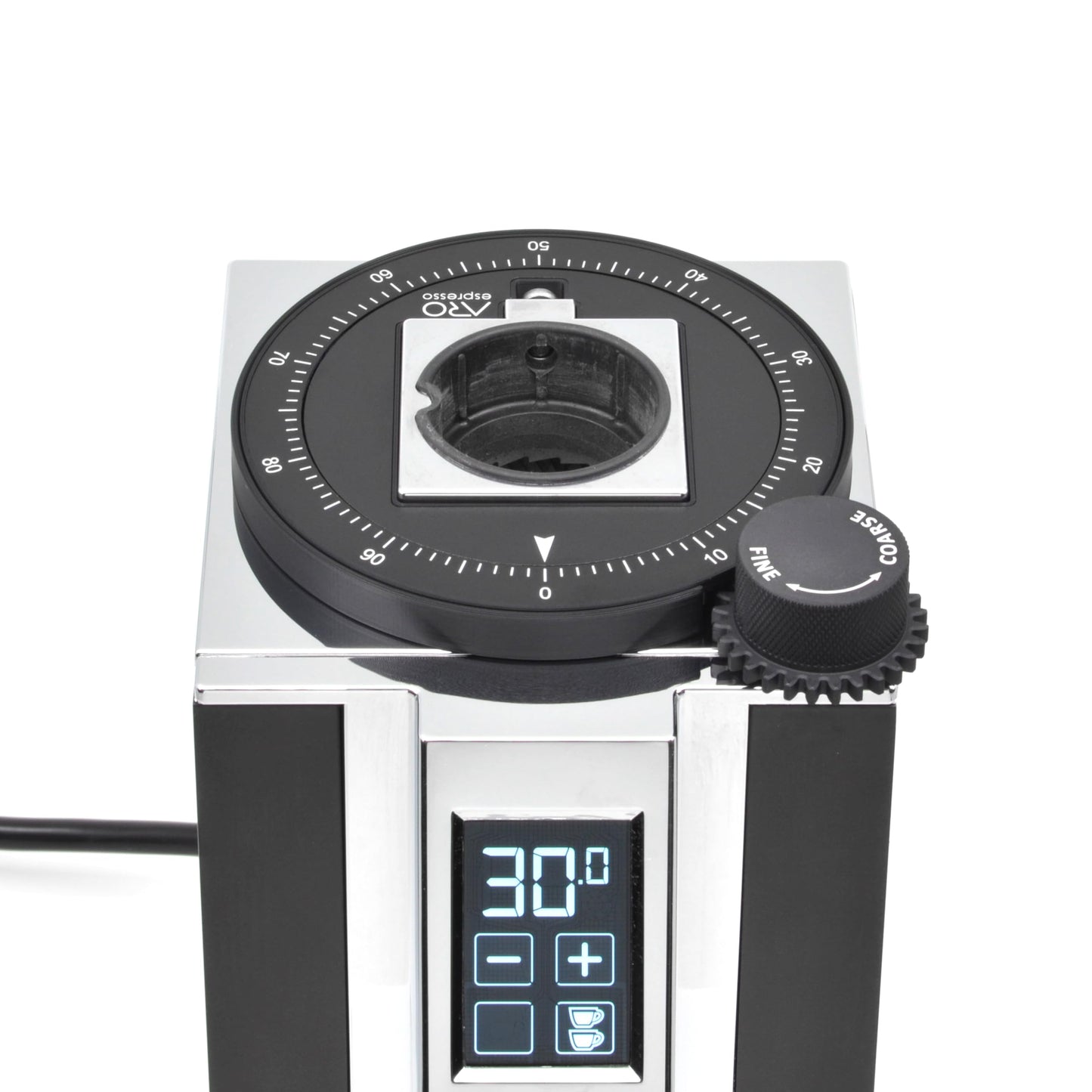 ARO Espresso™ Grinder Setting Dial for Eureka Mignon | Aluminum Dial Faceplates | Solid Aluminum Grind Adjustment Knob