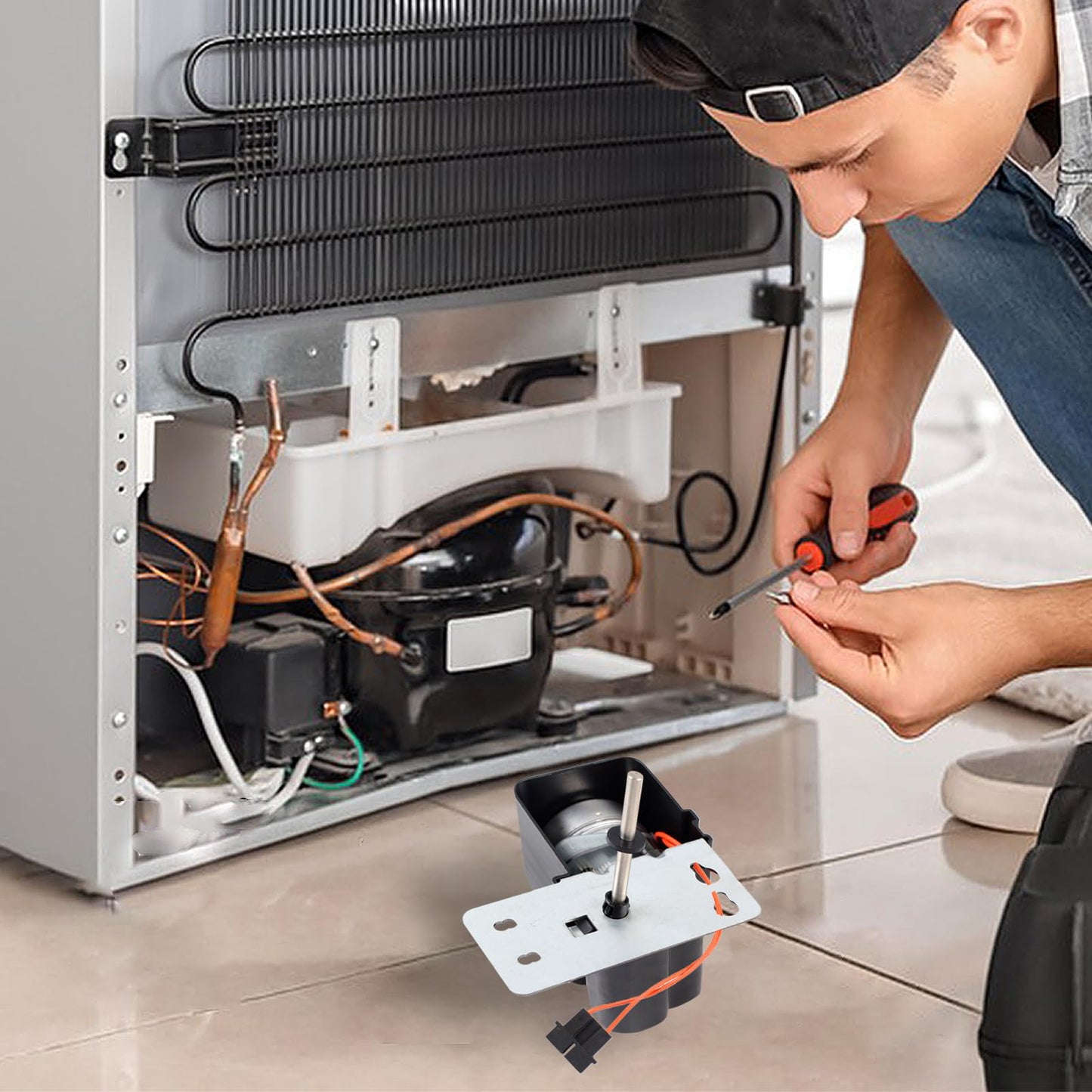 12-3060-21 Harvest Assist Solenoid Compatible with Scotsman Ice Systems - Parts Compatible with Scotsman Ice Machine Multiple Models