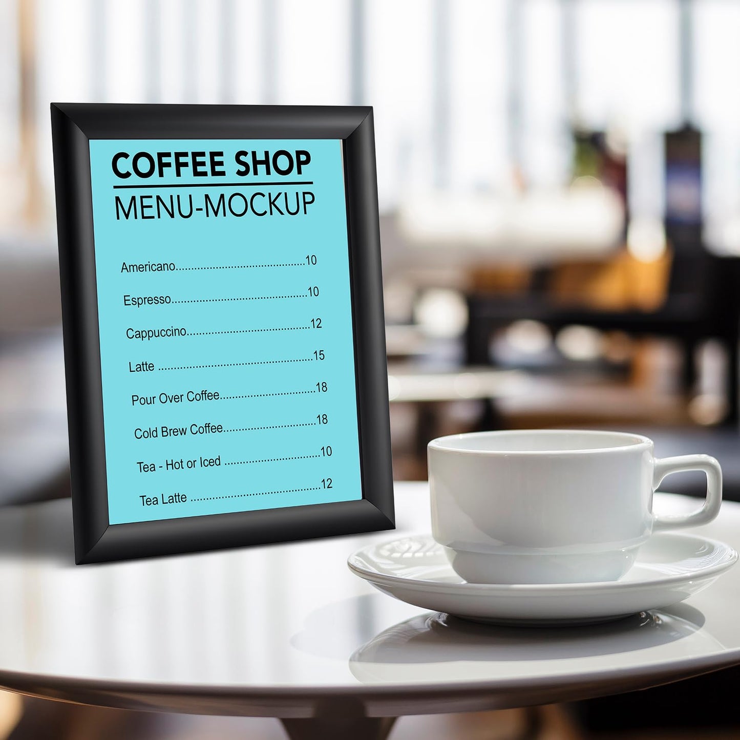Blulu 2 Pcs Black, 8.5 x 11 Inch, Front Load Easy Open Snap Frame Poster/picture Frame, Metal Frame, Snap Open Sign Holder Frame, Wall Mount or Tabletop