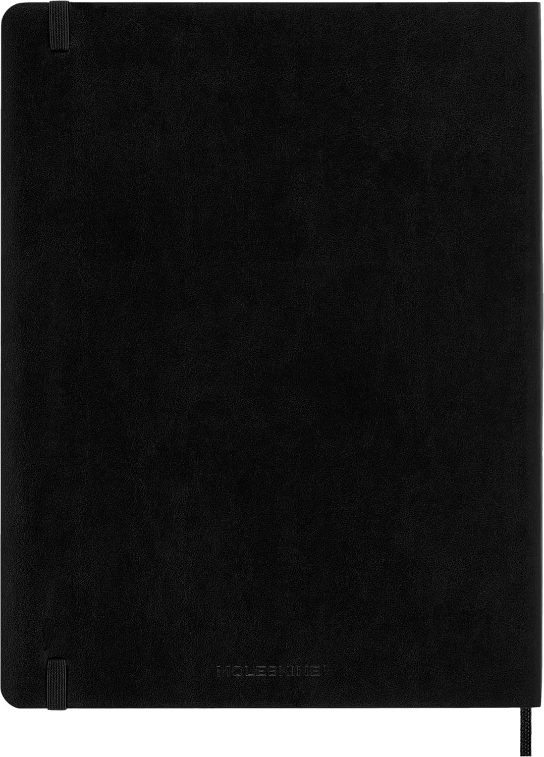 Moleskine Classic Notebook, Soft Cover, XL (7.5" x 9.5") Squared/Grid, Black, 192 Pages