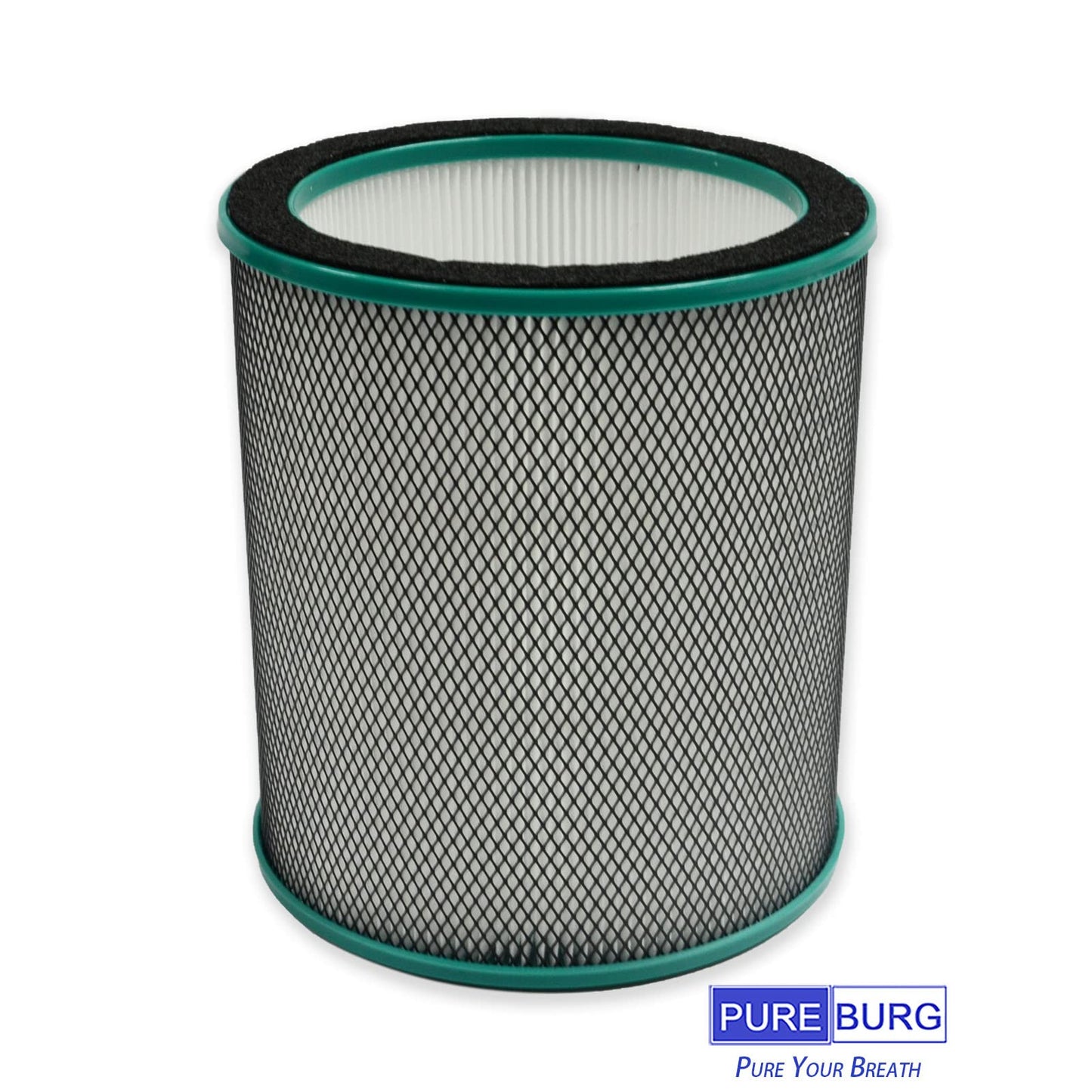 PUREBURG Replacement Filters Compatible with ULTTY R022 R22 SKJ-CR022D & MOONQUAKE Bladeless Tower Fan Air Purifier 2-in-1,2-Pack H13 HEPA Air Clean Dust