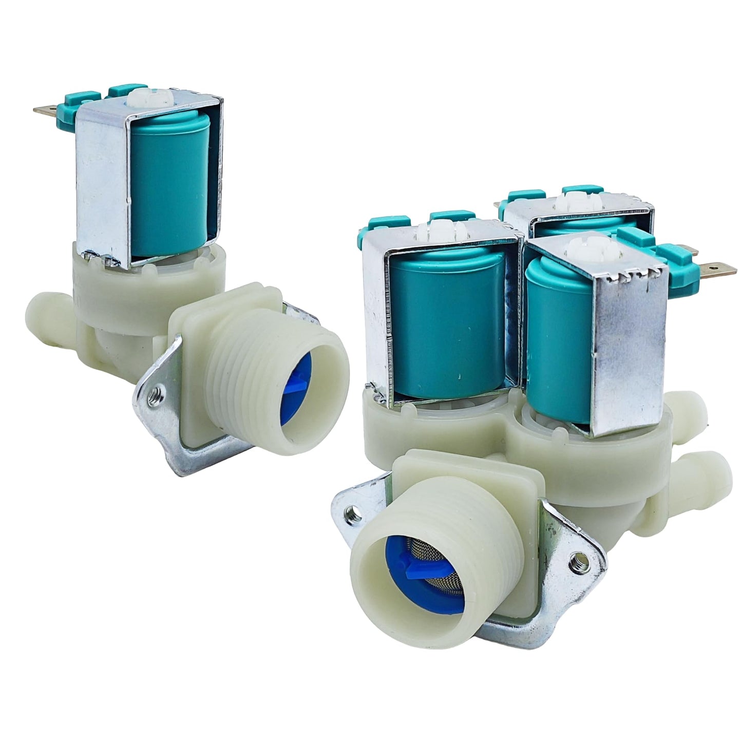 Washer Water Inlet Valve Fit for lg kenmore WM3670HWA WM3370HWA WM3670HVA WM3470HWA WM2250CW WM3050CW WM3270CW WM3470HVA WM8000HVA WM3570HWA WM2277HW WM2650HWA WM3170CW WM3250HWA WM2050CW