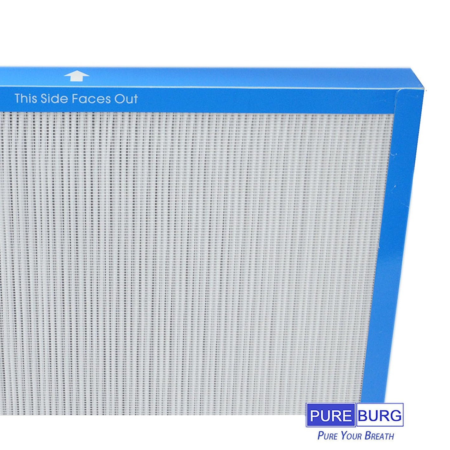 PUREBURG AF-20FL Replacement Filter Set Compatible with HoMedics Total Clean AF-20 AP-25 AR-20 Air Purifiers,H13 HEPA +4 x Activated carbon Pre-filters Air Clean VOCs