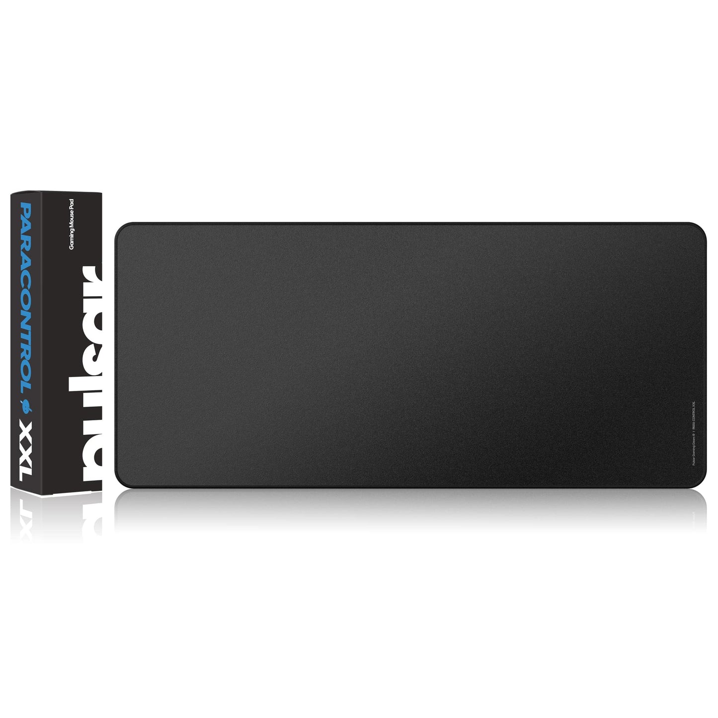 Pulsar - Paracontrol XXL Esports Level Premium Gaming Mouse Pad v2 - Medium to High Speed Pad Stitched Edge Durable Hybrid Top Surface 35 x 16 in (XXL, Black)
