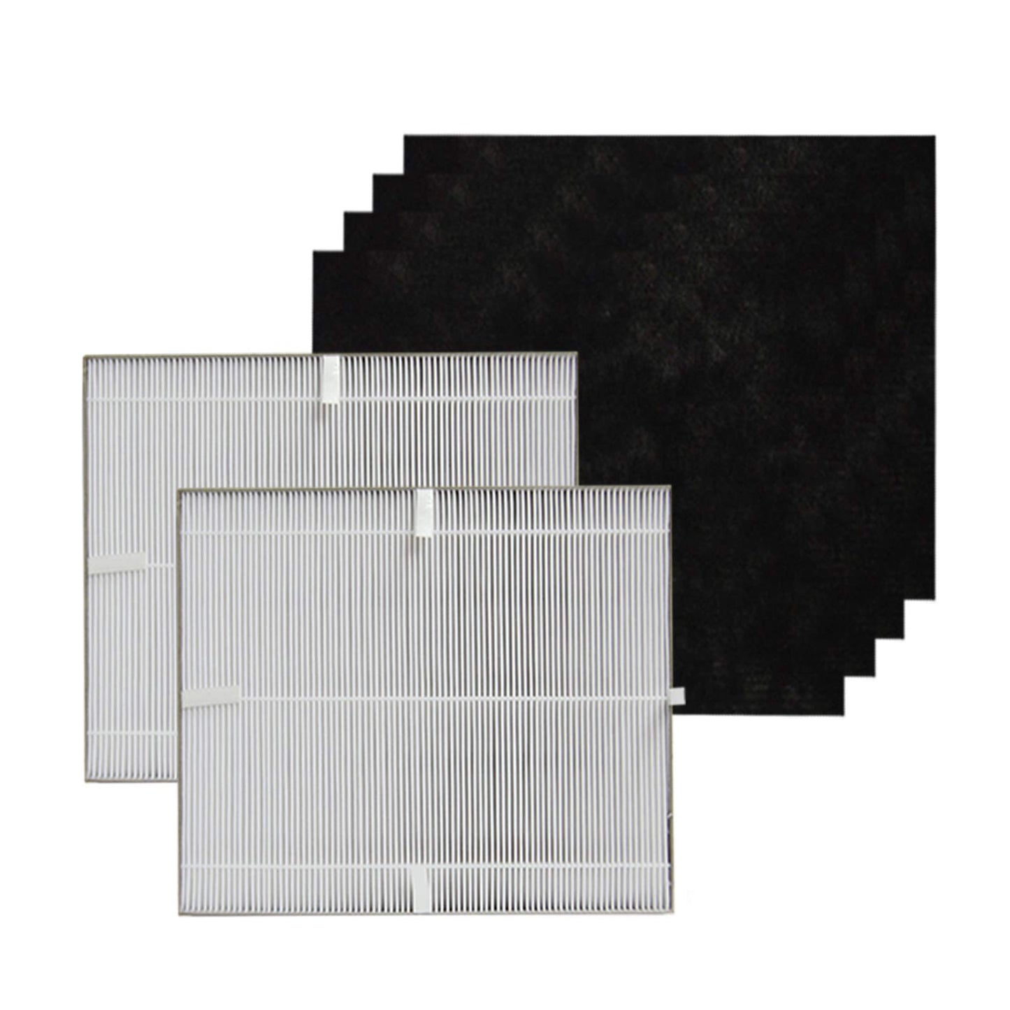 PUREBURG MD1-0022 MD1-0023 Replacement Filter Compatible with Vornado AC300 AC350 AC500 AC550 PCO200 PCO300 PCO500 PCO375DC PCO575DC Air Purifiers,2-Pack H13 HEPA